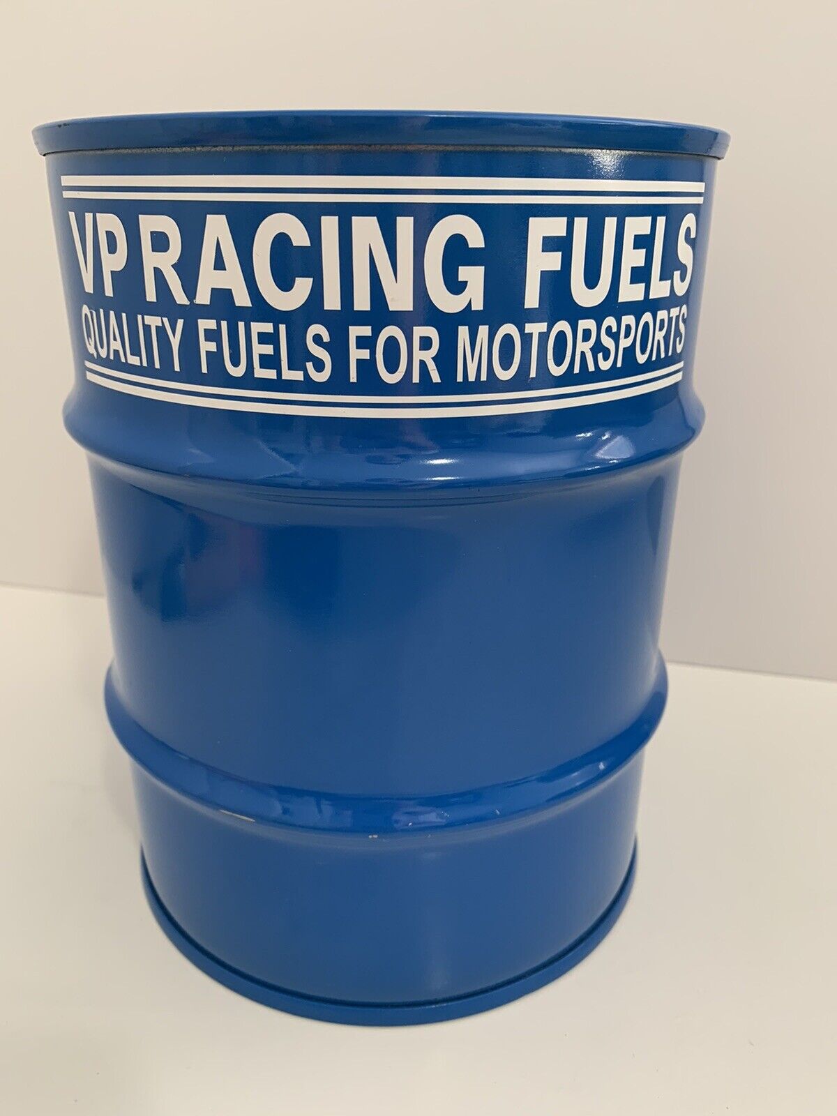 VP Racing Fuels For Motorsports Barrel Piggy Bank Decor - Read
