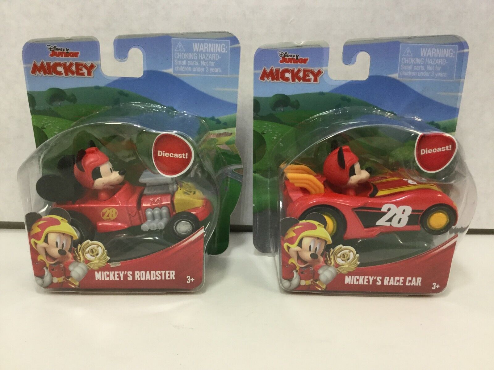 Fisher-Price Disney Junior Mickey & the Roadster Racers, Mickey's Roadster, 2/PK