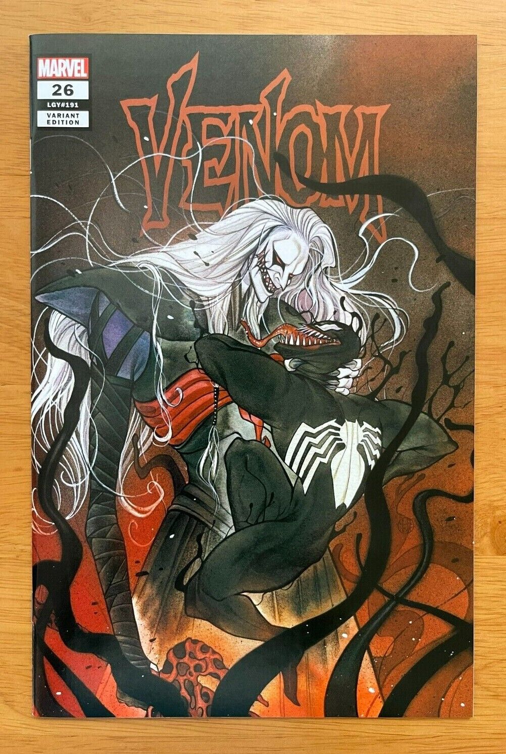 Venom #26 Peach Momoko Variant 1st Print 1st Virus  Marvel Comics  2020  NM 