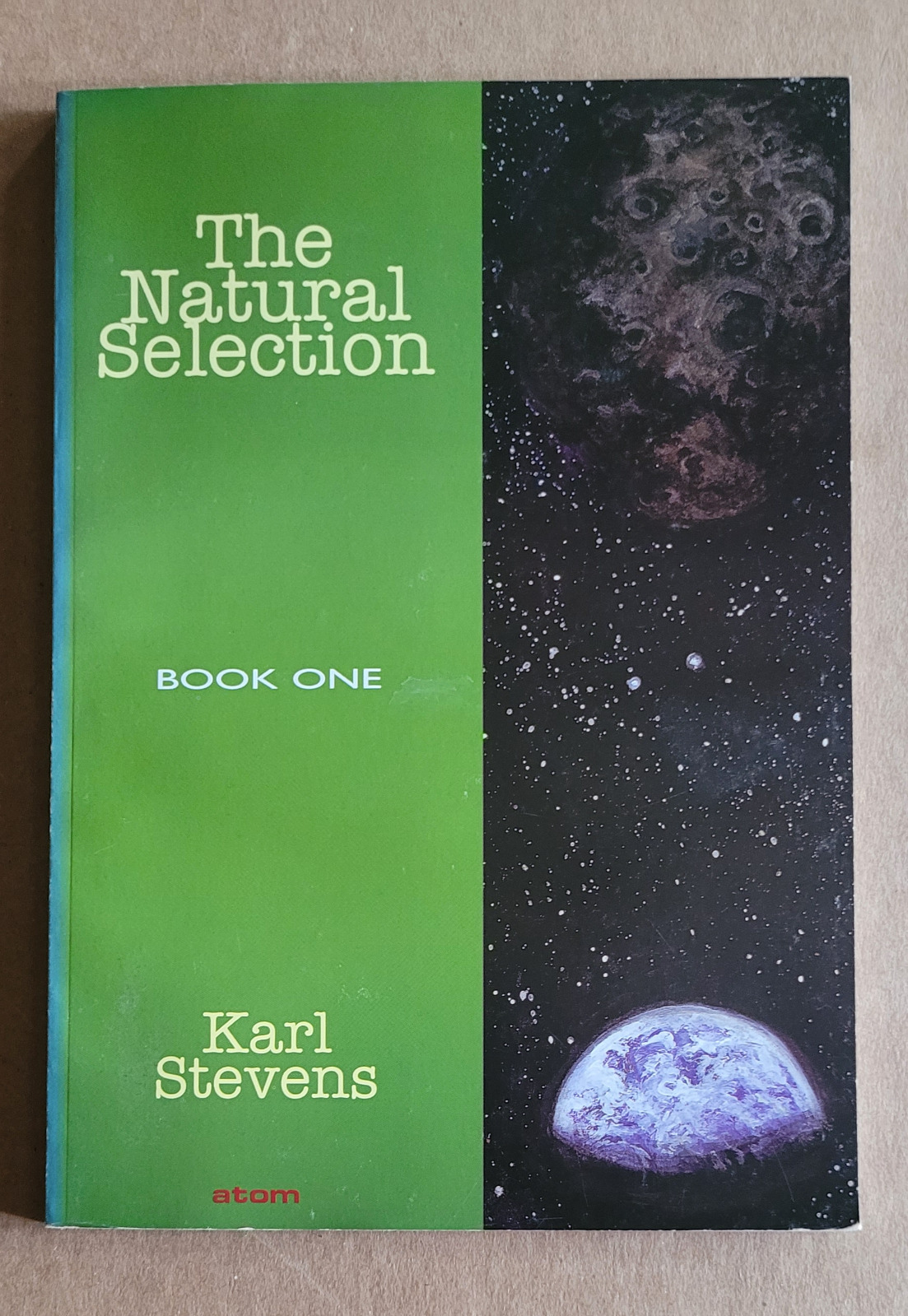 The Natural Selection Book 1 graphic novel by Karl Stevens, Atom Books