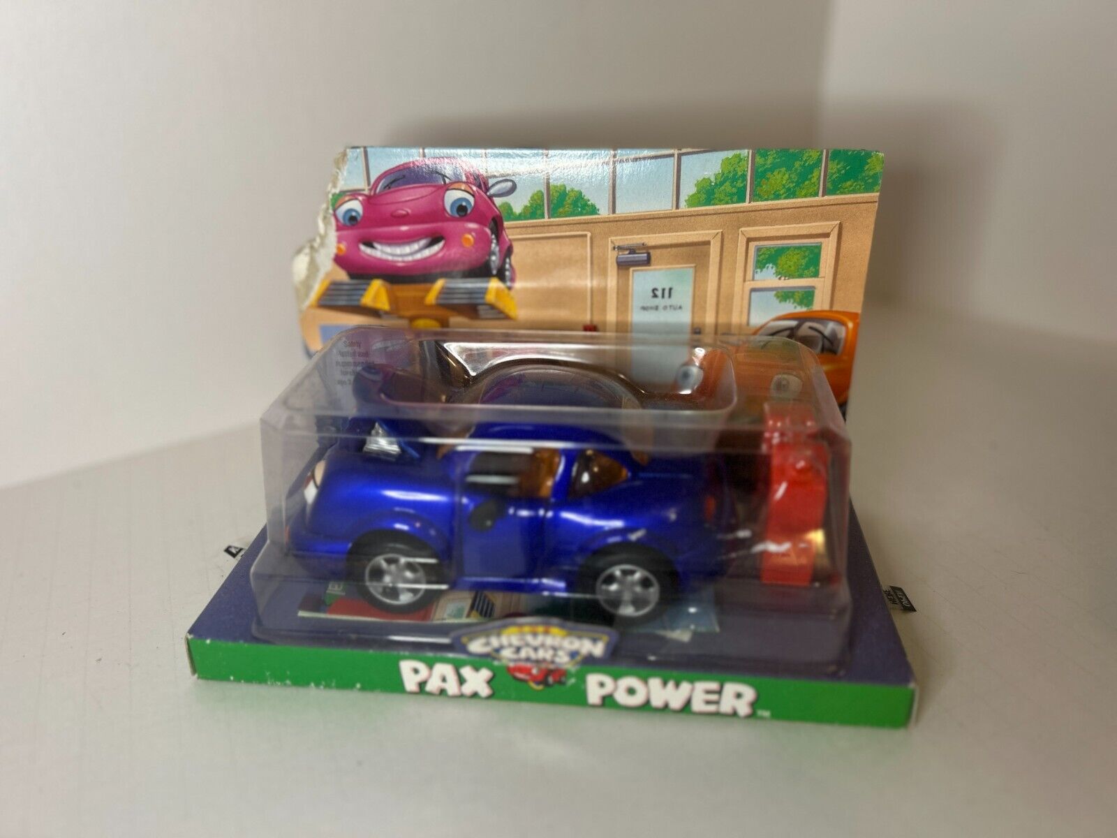 2001 Chevron Car Pax Power - New In Box - DAMAGED EDGE OF BOX
