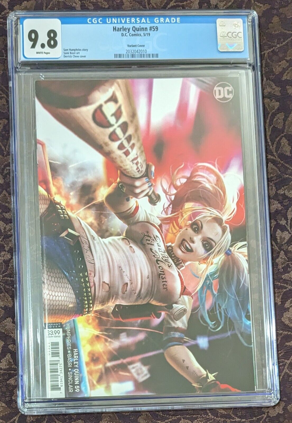 Harley Quinn #59 CGC 9.8 Derrick Chew Cover