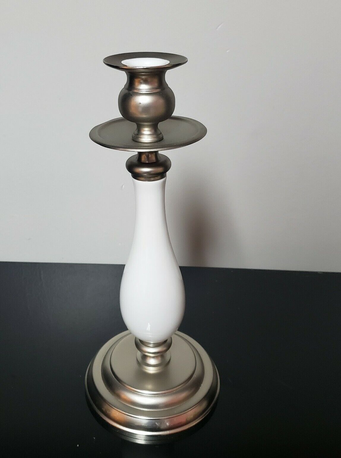 Vintage Ceramic And Metal Candle stick  12\
