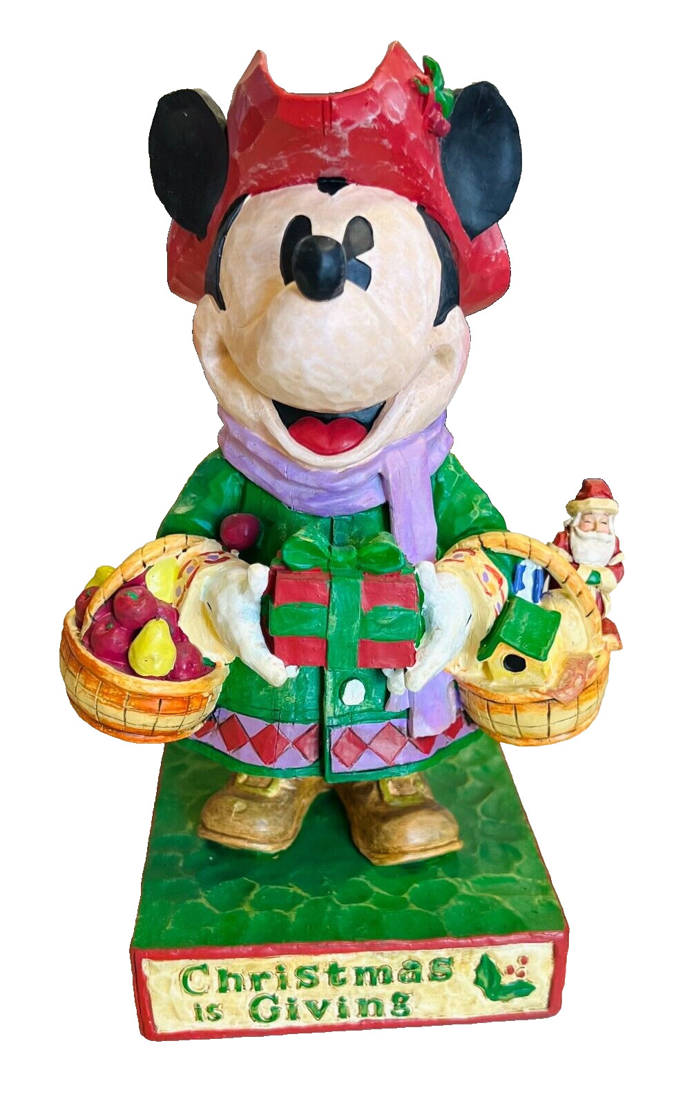 Jim Shore Disney Showcase Spirit Of Generosity Figurine Mickey Mouse #4004041
