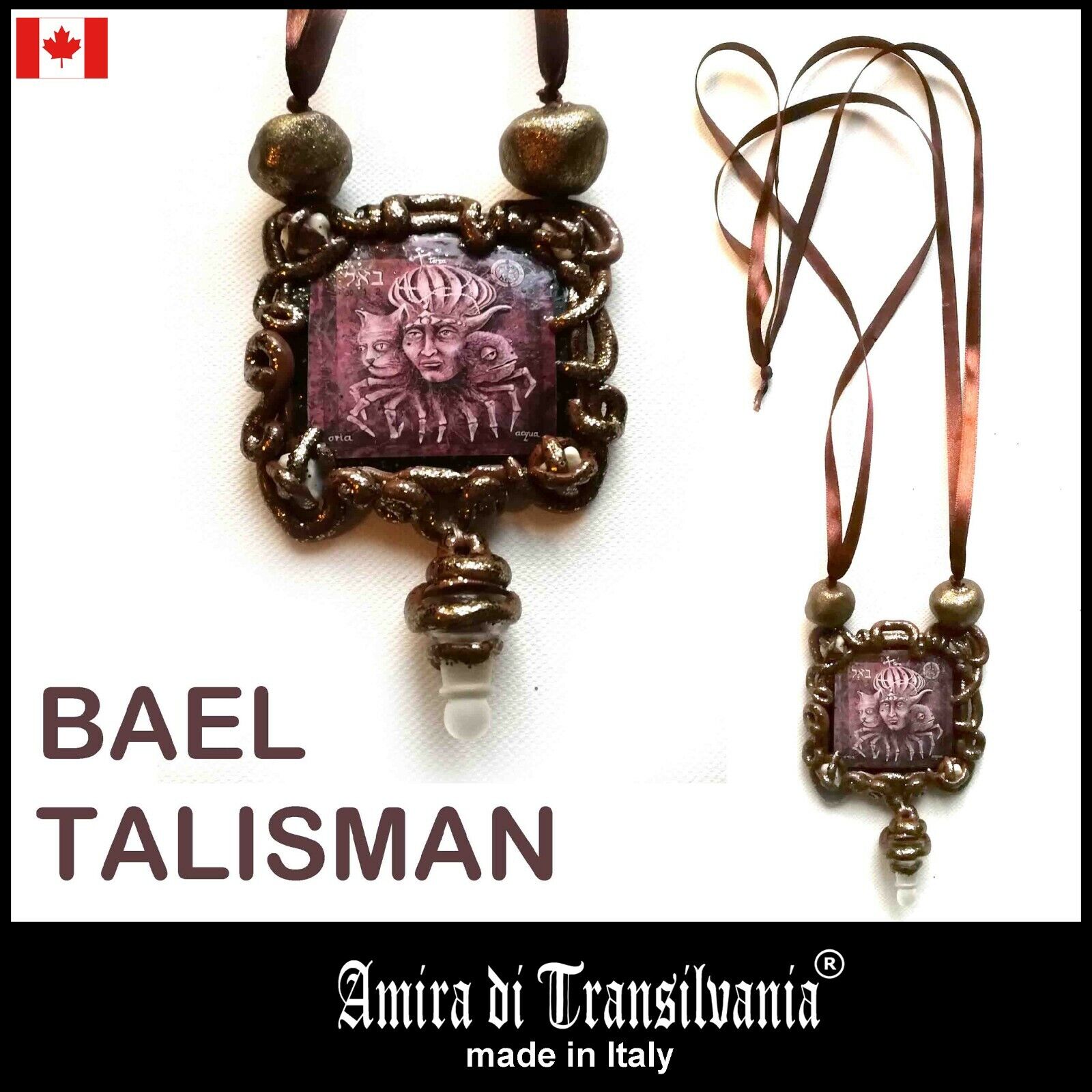 Bael demon talisman goetia lemegeton effective power paganism occult amulet seal