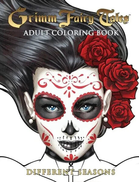 GRIMM FAIRY TALES ADULT COLORING BOOK: DIFFERENT SEASONS - Billy Tucci ZENESCOPE