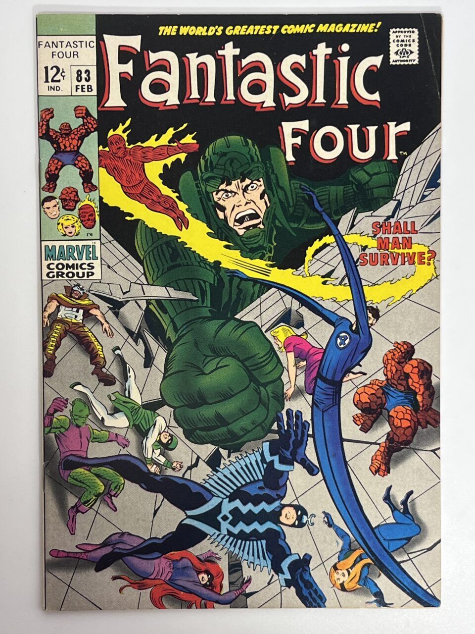 Fantastic Four #83 (1968) 2nd app. Franklin Richards in 7.0 Fine/Very Fine