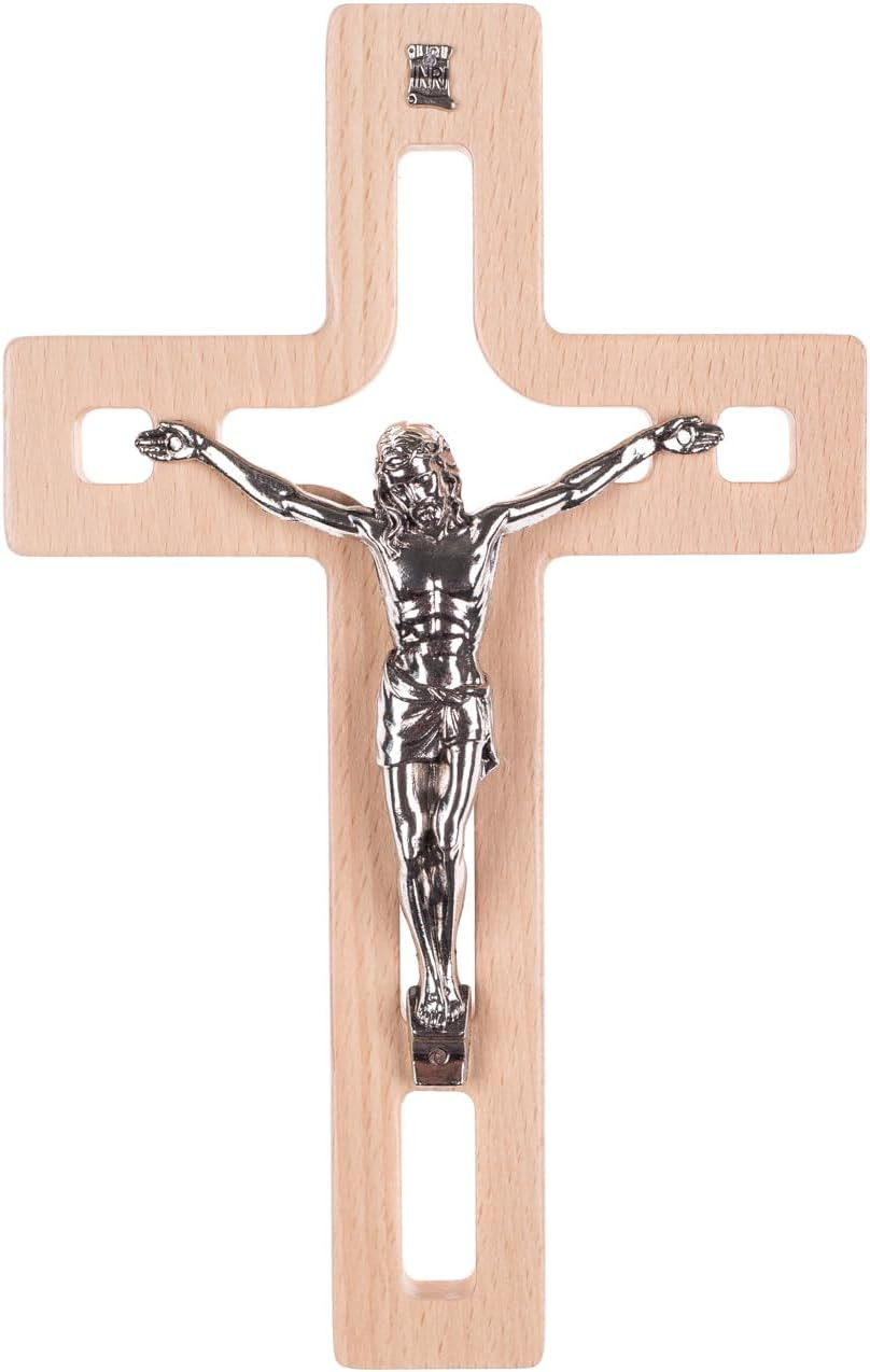 Wall Cross | Wooden Cross for Wall | Decorative Hanging Cross | 10Inches and 12 