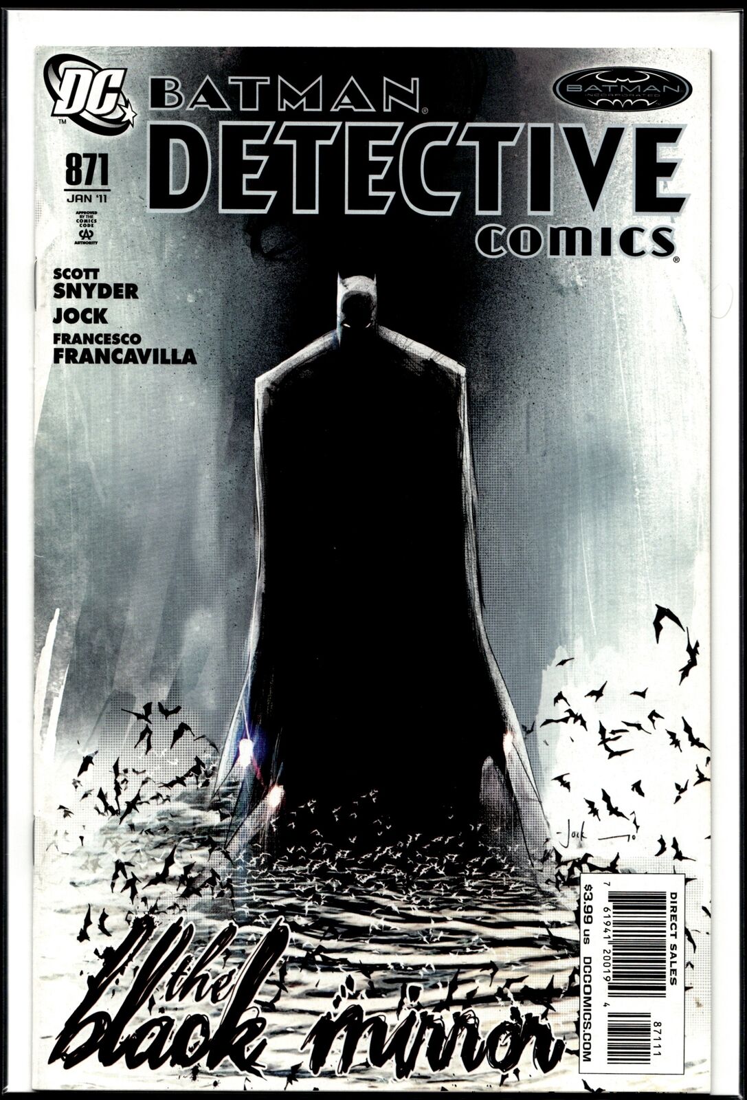 2011 Detective Comics #871 1st Snyder KPC DC Comic