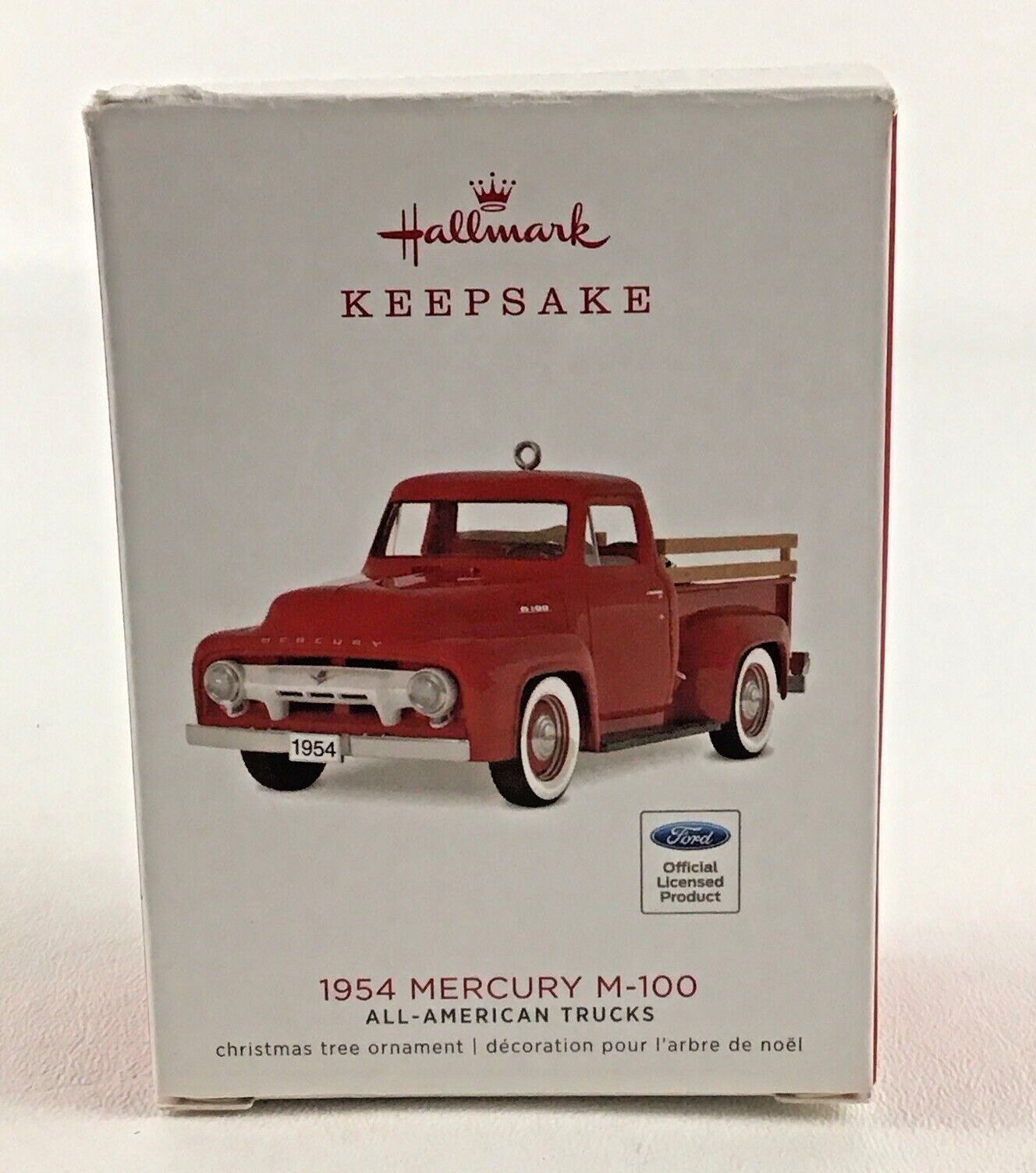 Hallmark Keepsake Christmas Ornament 1954 Mercury M-100 All American Trucks 2018