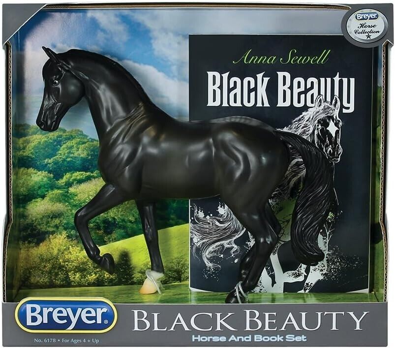 Breyer Classics Black Beauty Book and Horse Toy Set Model #6178