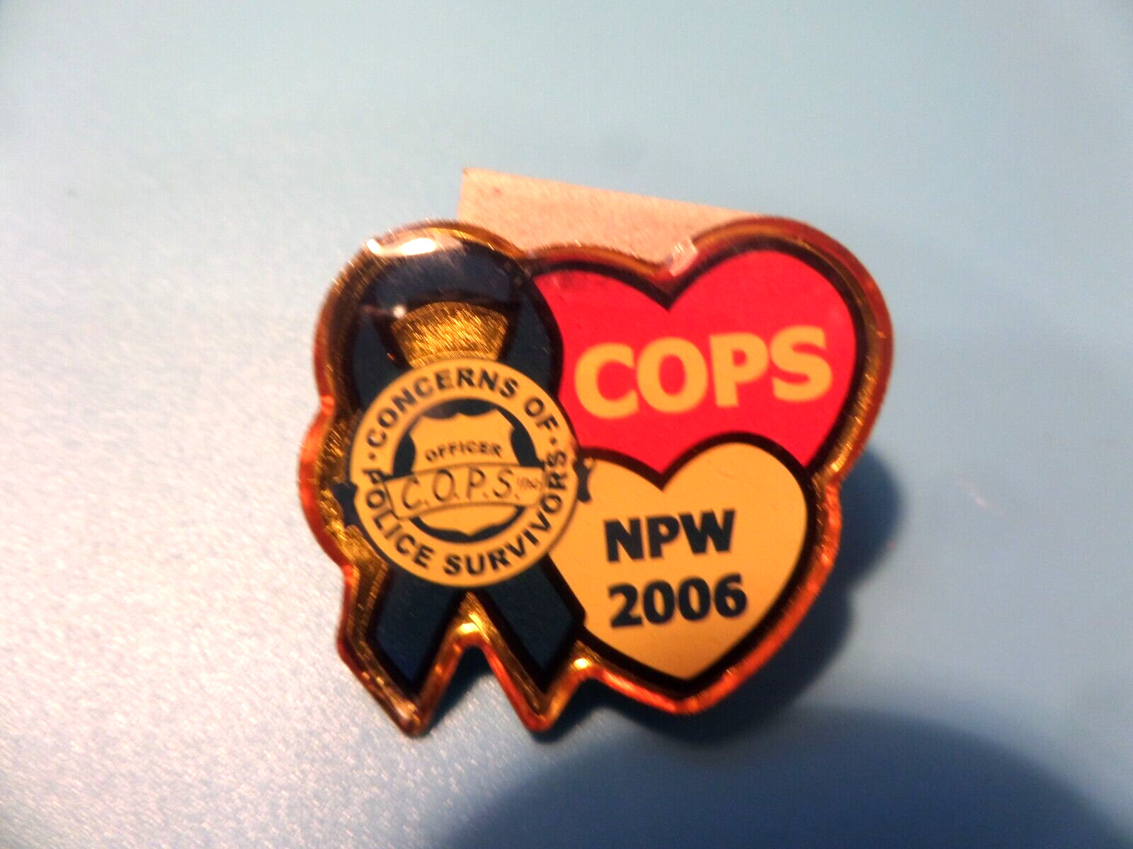 New 2006 C.O.P.S. ENAMELED PIN NPW POLICE SURVIVORS
