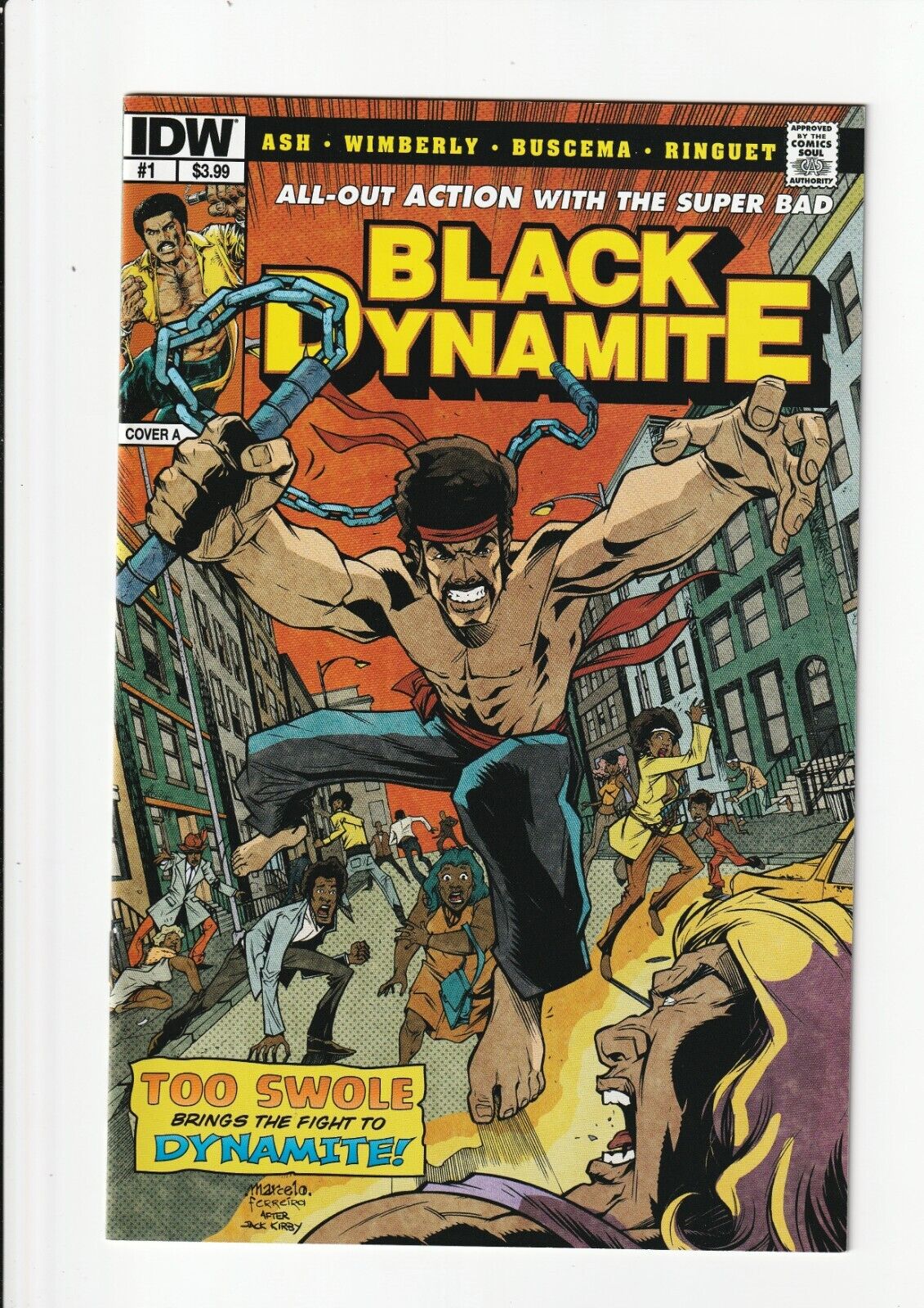 Black Dynamite #1 (2013, IDW) 1st Print NM/MT 9.8 condition