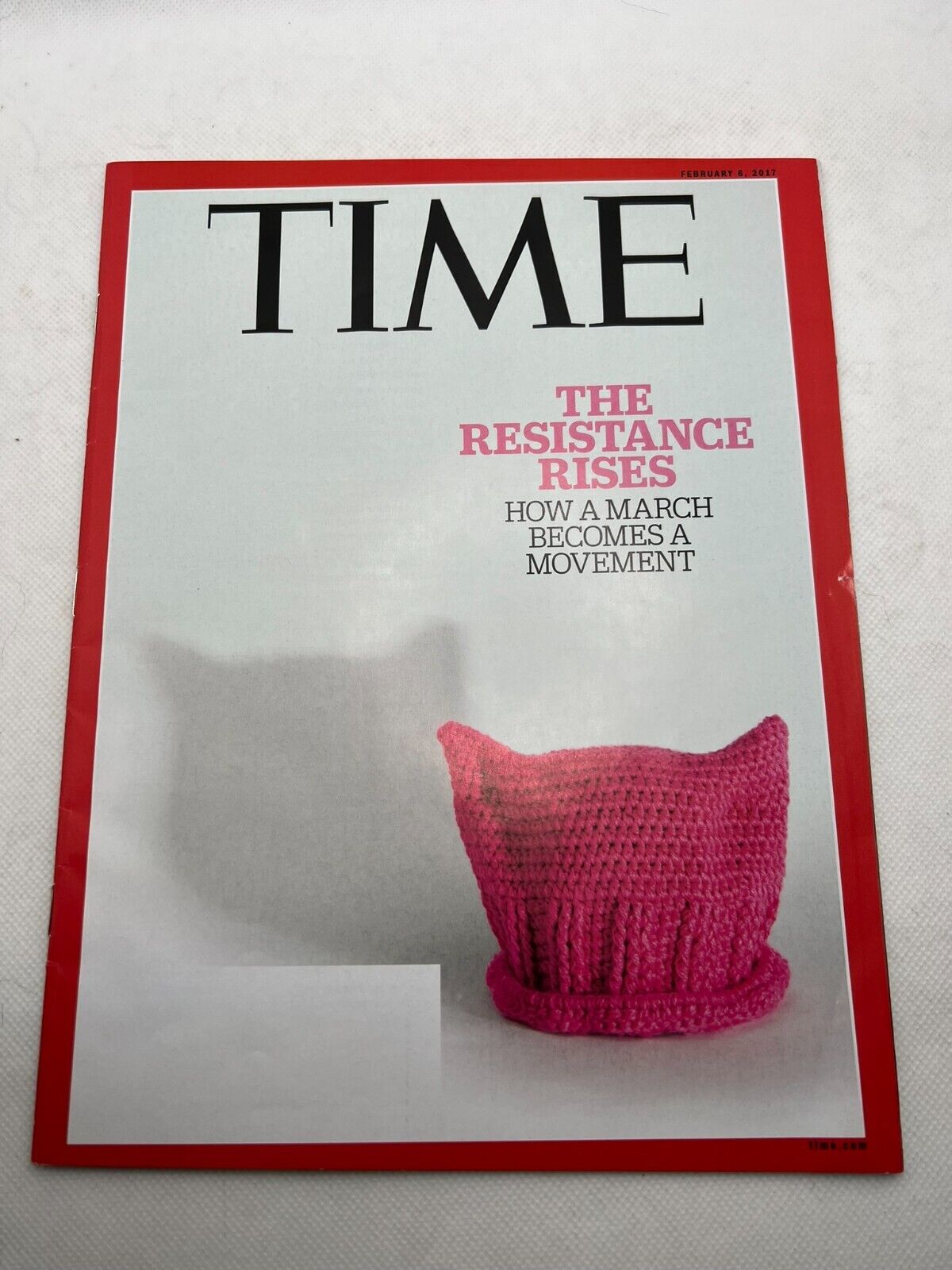 Doanld Trump MAGAZINE Time Magazine February 6, 2017  The Resistance