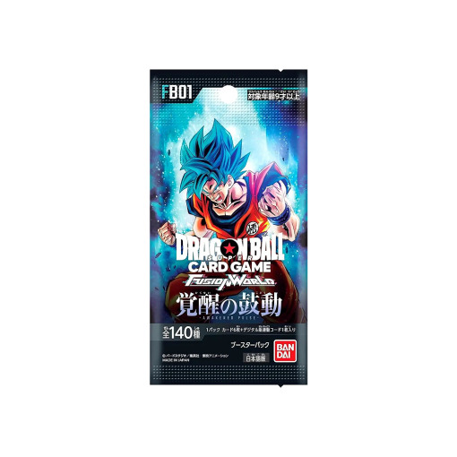 FB01 - Dragon Ball Super Fusion World - Booster Pack - NEW TCG - God Rare Goku