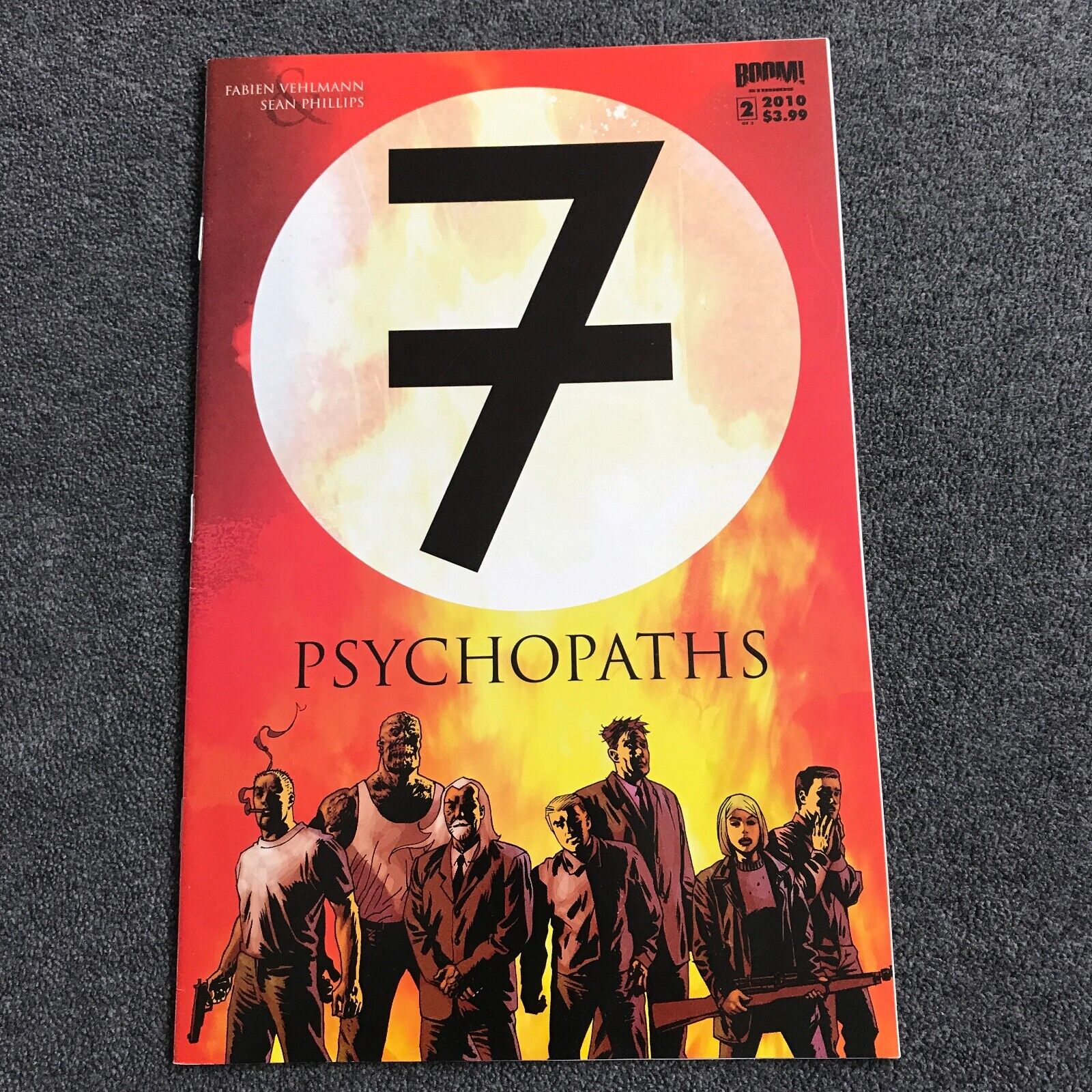 7 Psychopaths #2 Comic Book Boom Studios 2010