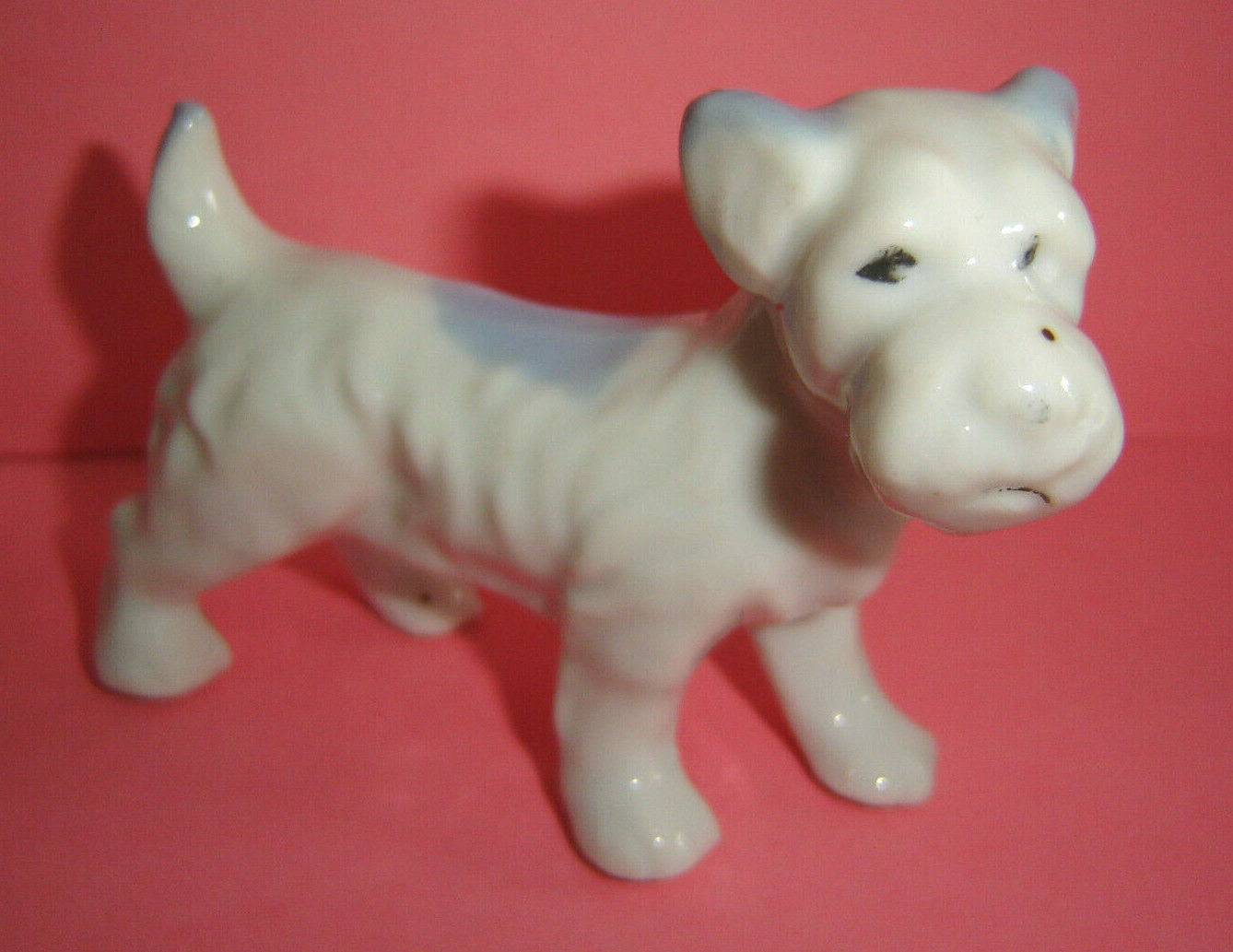 Vintage Terrier Dog Puppy Porcelain Figurine