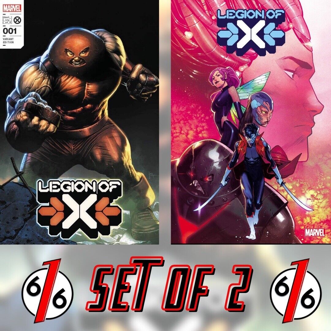 🔥✖️ LEGION OF X MICO SUAYAN Unknown 616 Variant & Ruan Main Cover 🔑 1st Apps
