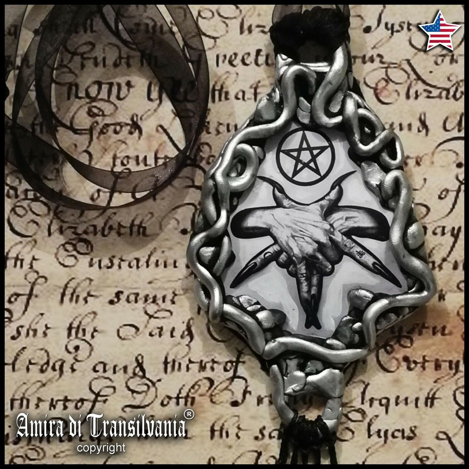 wicca talisman effective power attraction fortune money amulets pendant necklace