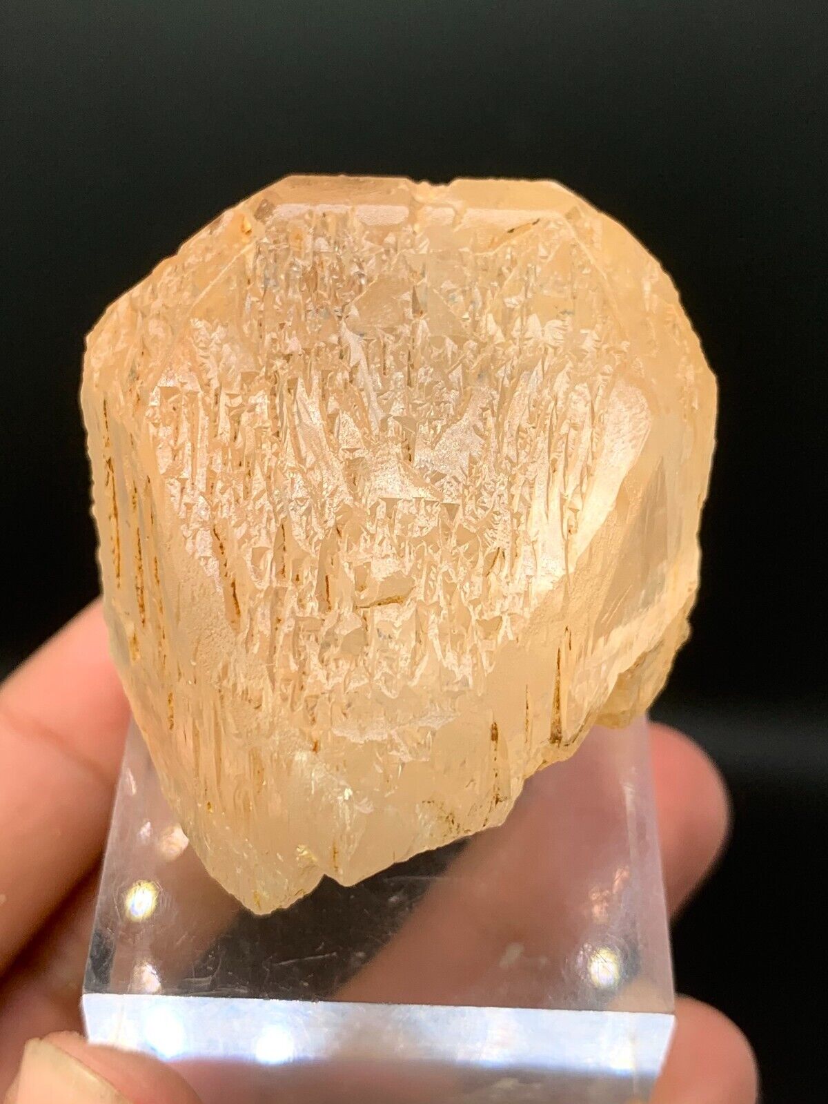 132 Gram Full Terminated Damage Free Sherry Color Natural Topaz Crystal
