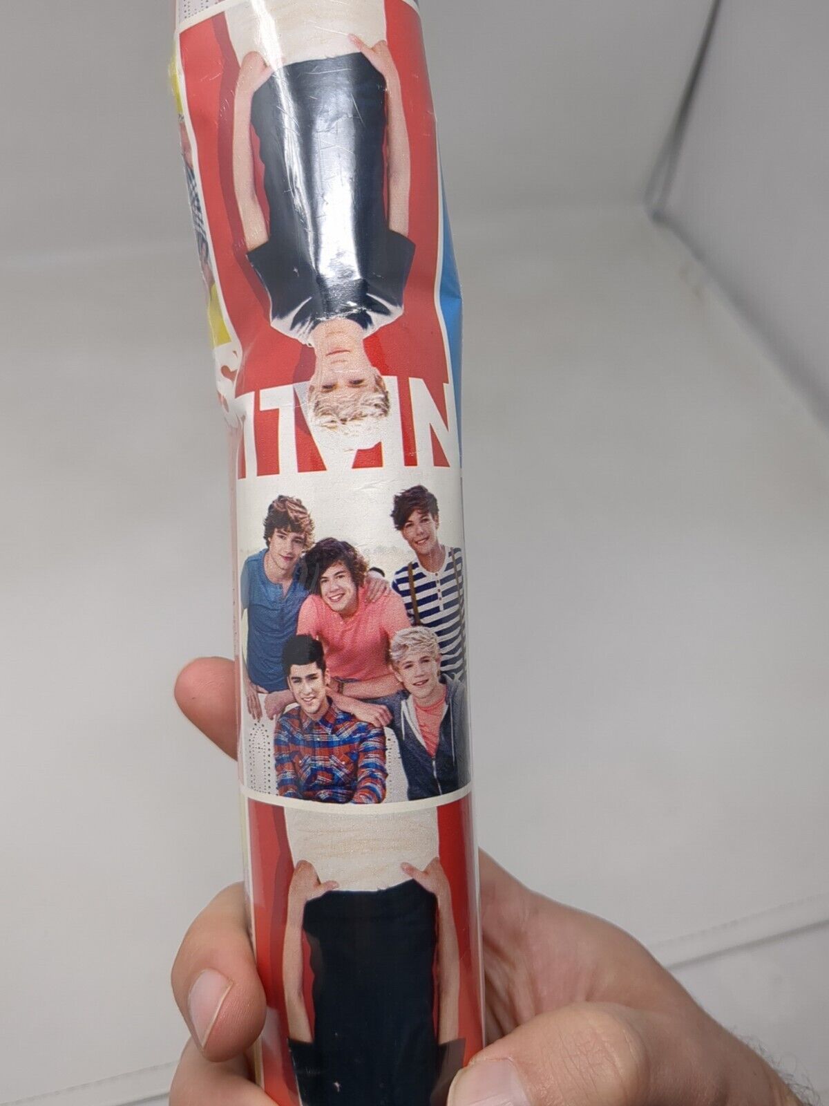 Vintage One Direction  1d Christmas Gift Wrapping Paper Harry Styles 2013 NEW