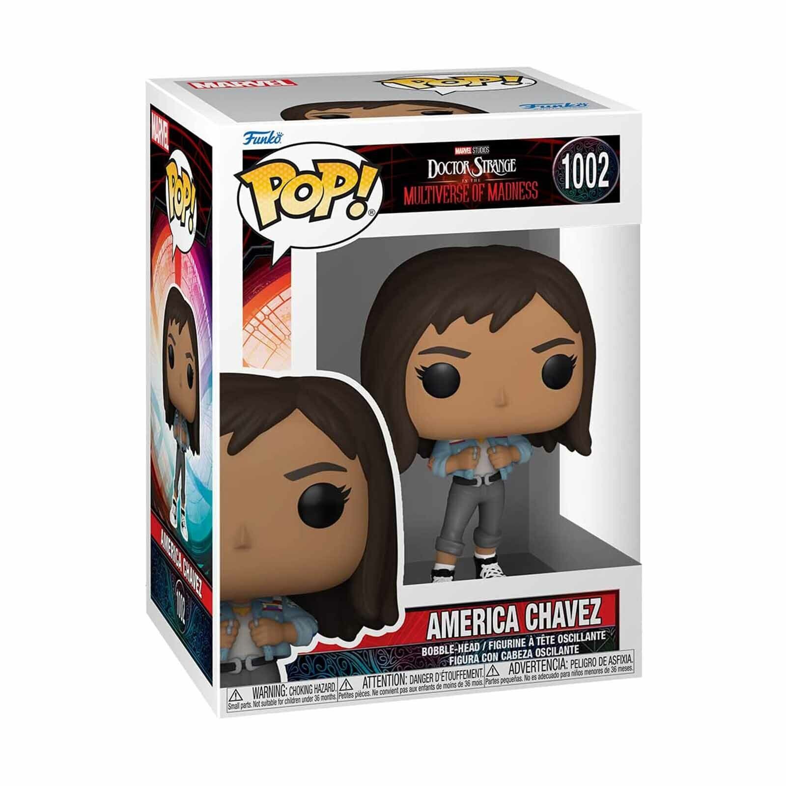 Funko Marvel Multiverse Of Madness POP America Chavez Figure NEW IN STOCK