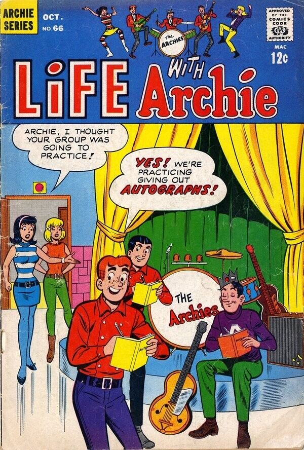 Life with Archie (1958) #66 FN/VF. Stock Image