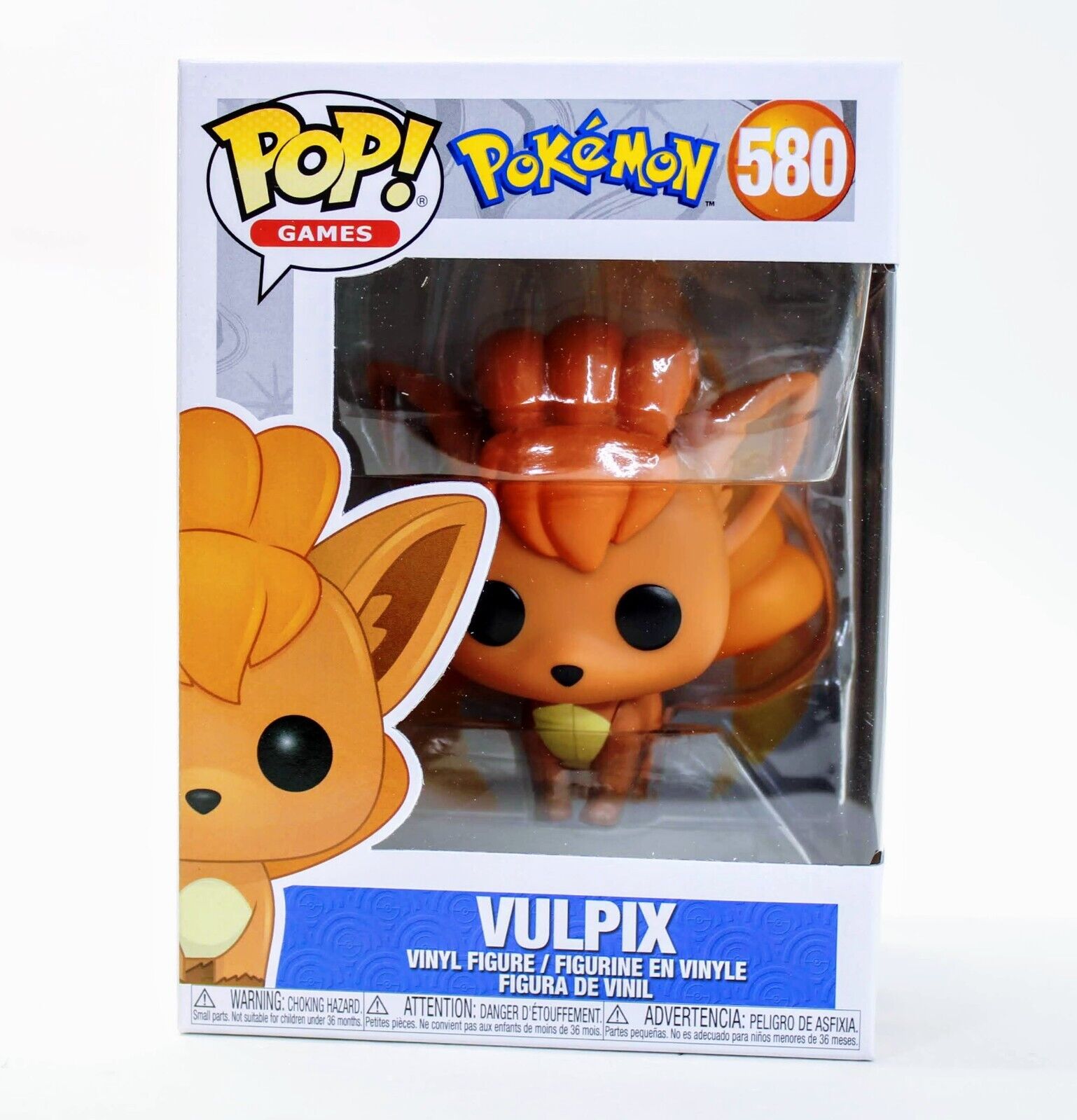 Funko Pop Games Pokemon Vulpix Vinyl Figure # 580
