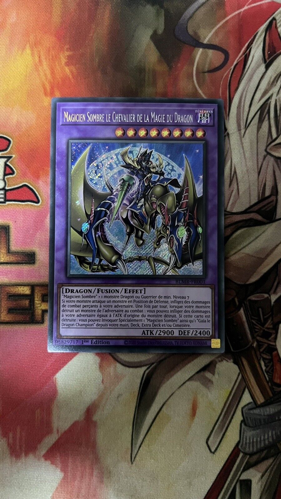 Yu-Gi-Oh Dark Wizard The Knight of Dragon Magic BLMR-FR001