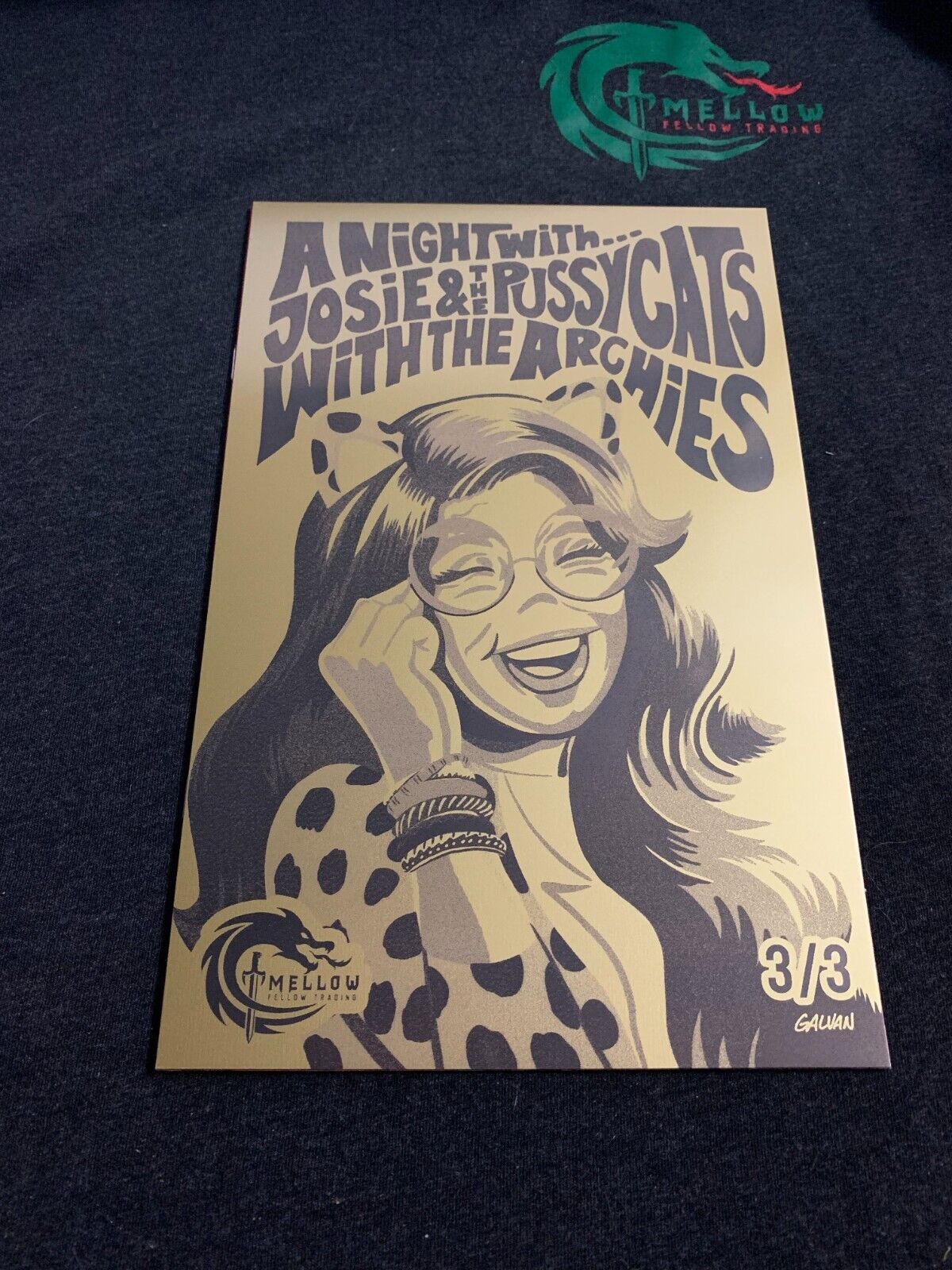 Archie Psychedelic Poster HOMAGE JANIS JOPLIN EXCLUSIVE COMIC Variant 3/3