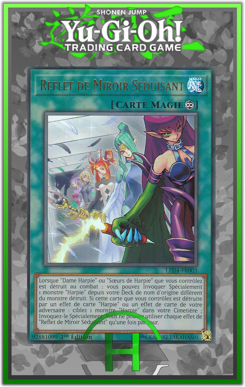 Attractive Mirror Reflection - LED4-FR003 - French Yu-Gi-Oh Card