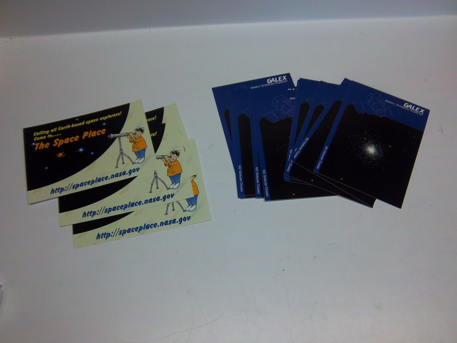 15 Unused Postcards from NASA Jet Propulsion Lab, The Space Place & Galex