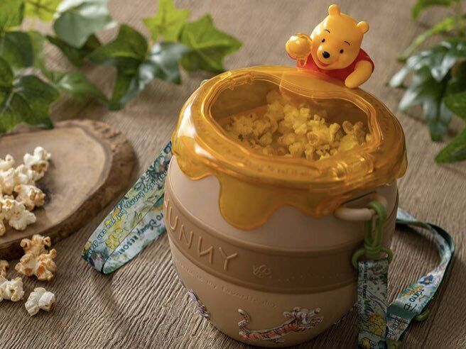 Japan Tokyo Disney Resort Limited Winnie the Pooh Popcorn Bucket 2022