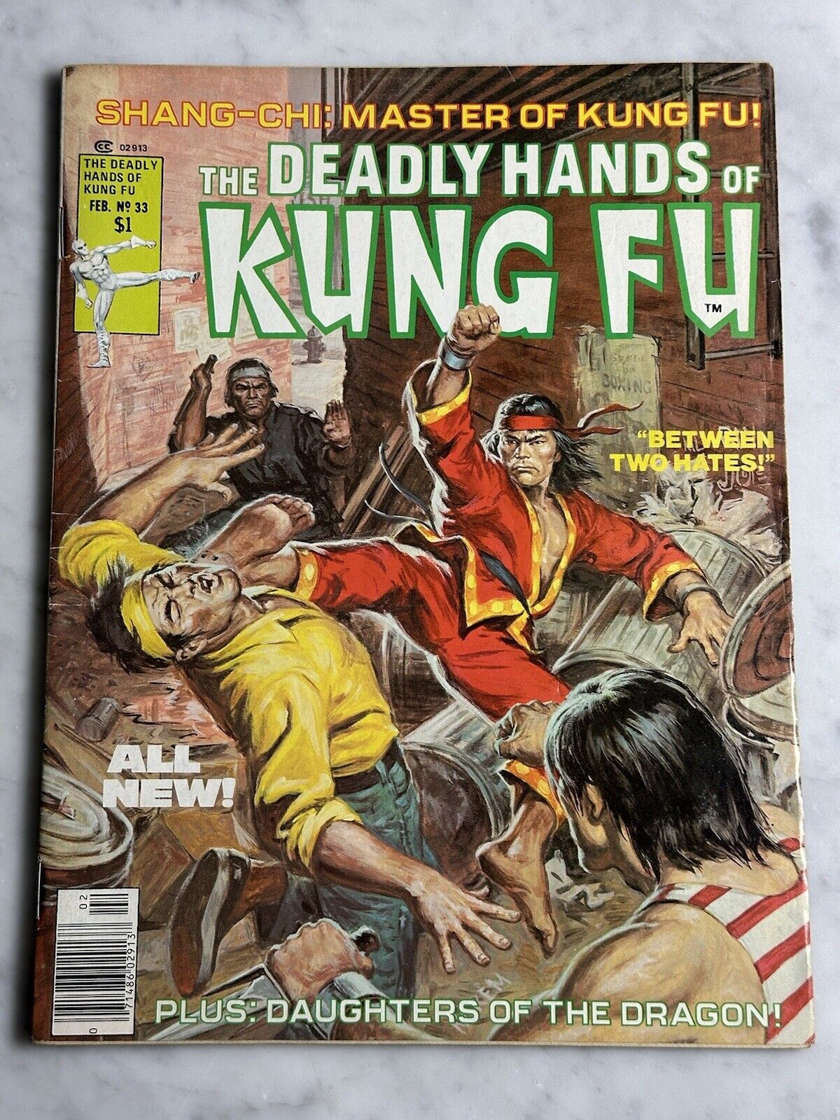 Deadly Hands of Kung Fu #33 - Buy 3 for  (Curtis, 1977) AF