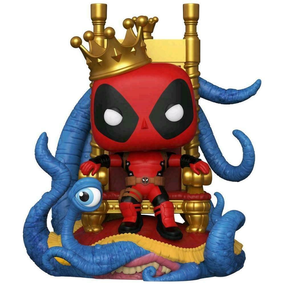 FUNKO • King Deadpool on Throne #9 • 6in • Deluxe Exclusive• w/prot • Ships Free