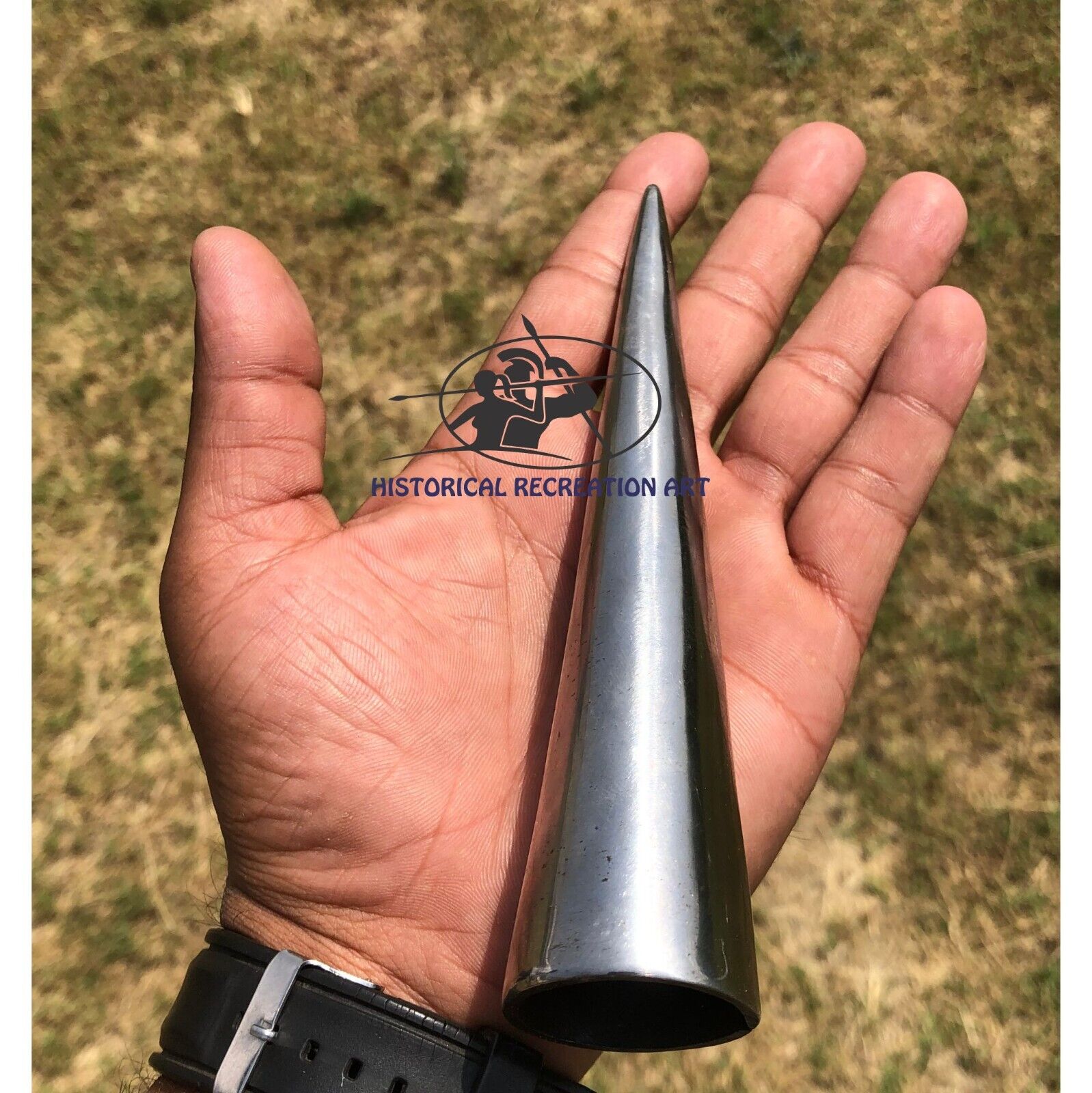 Cone Spear Tip | Made up of Mild Steel | Thickness 14 Gauge |