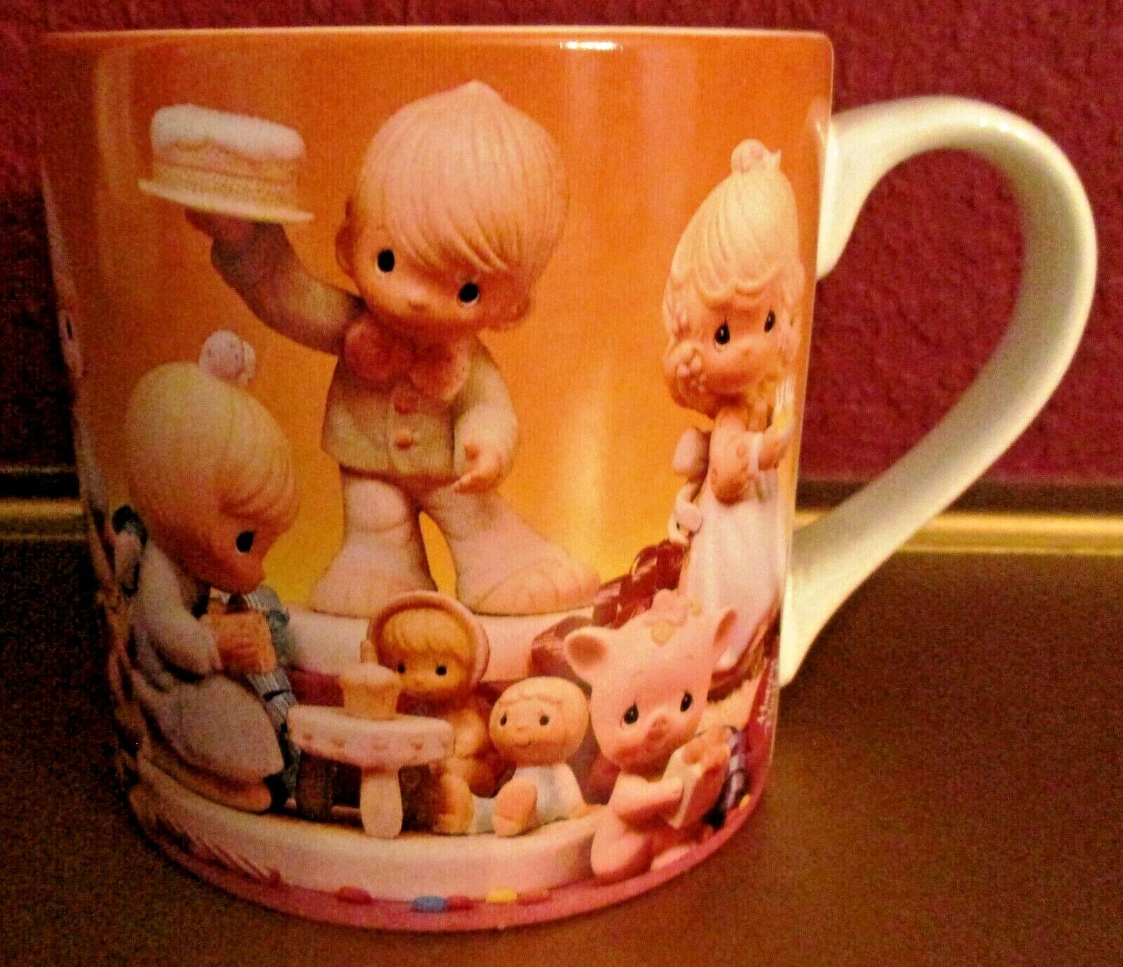 NEW, Precious Moments Lg Coffee Mug “Birthdays Are Filled With Precious Moments”