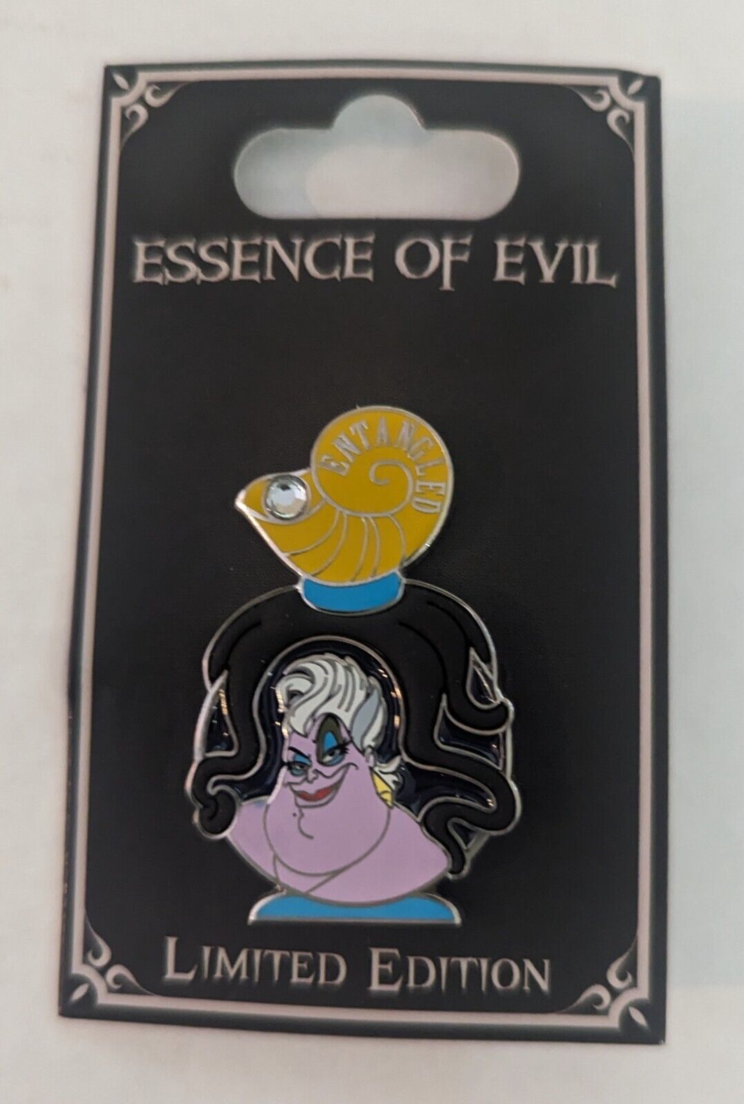 Disney Little Mermaid Essence of Evil Entangled Ursula LE 3000 Pin