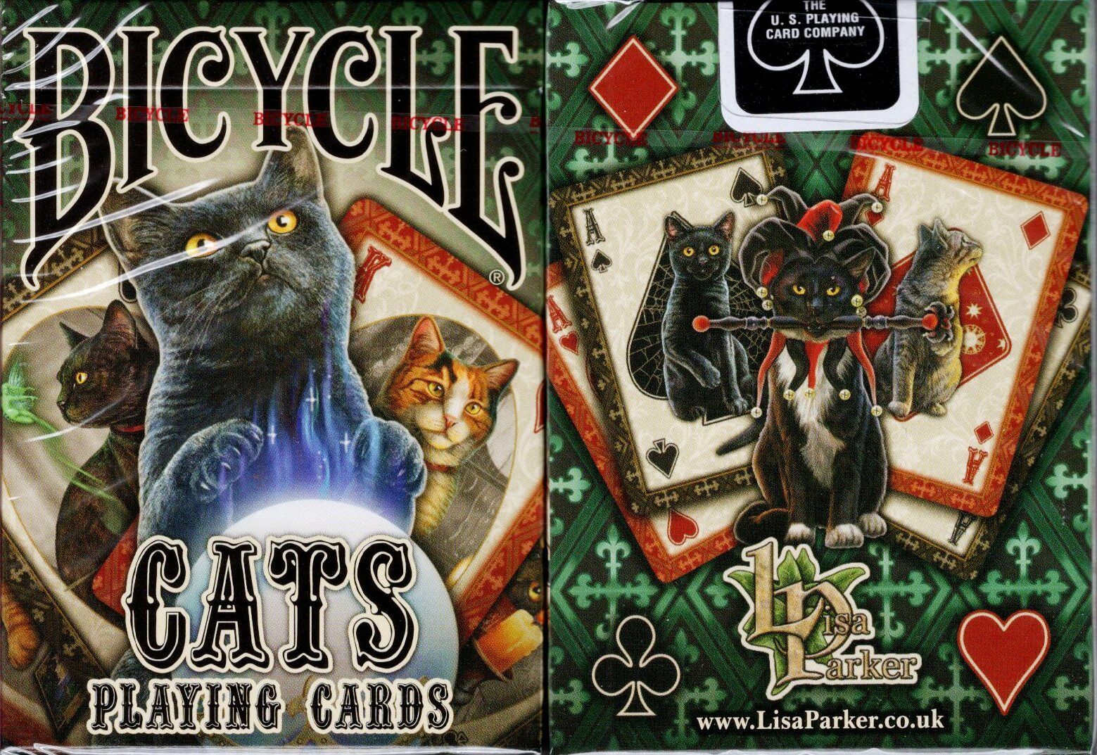 Cats Bicycle Playing Cards Poker Size Deck USPCC Custom Limited New Sealed