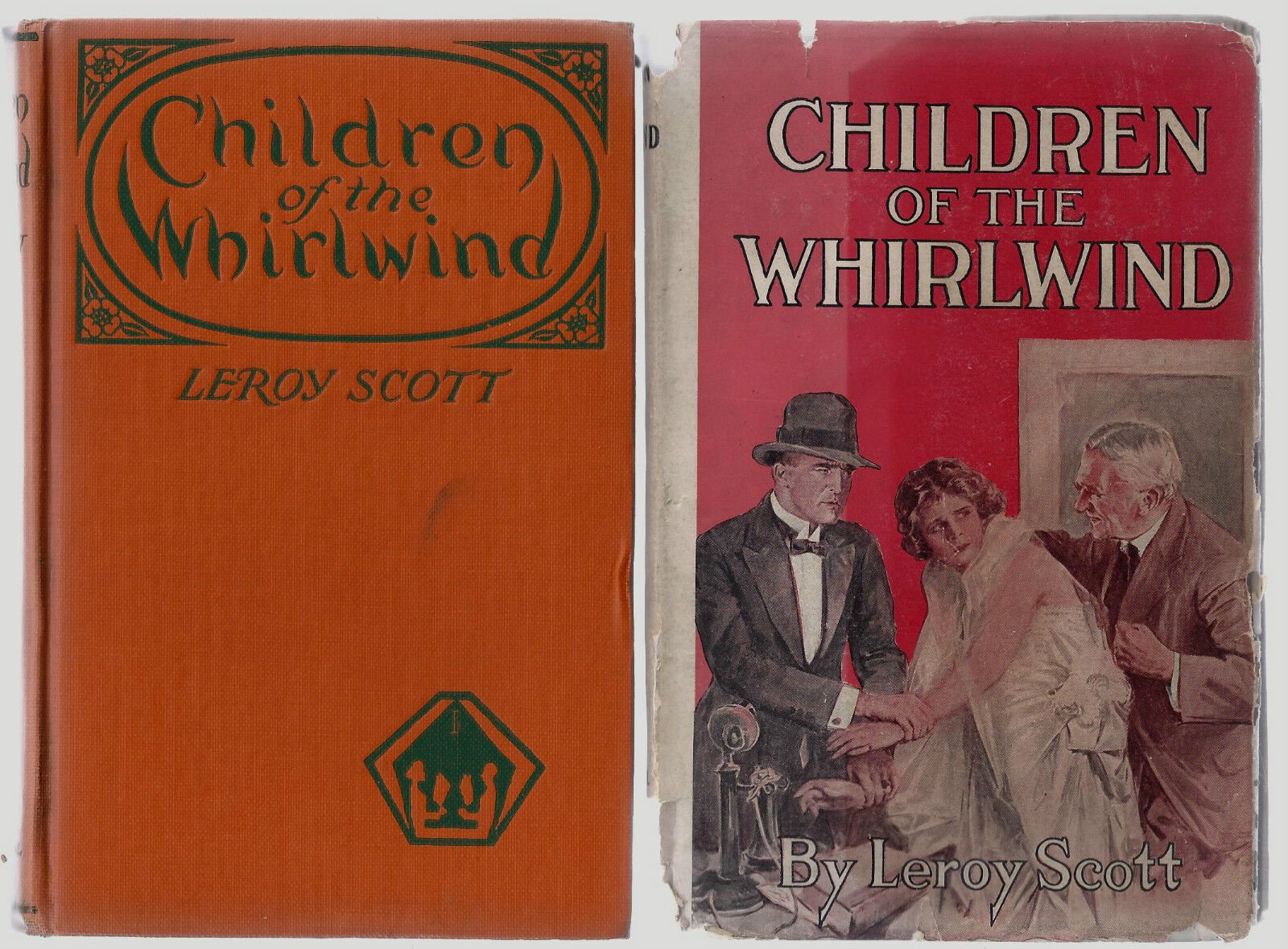 Children of the Whirlwind 1921 Leroy Scott / Novel of New York Elite / HCDJ