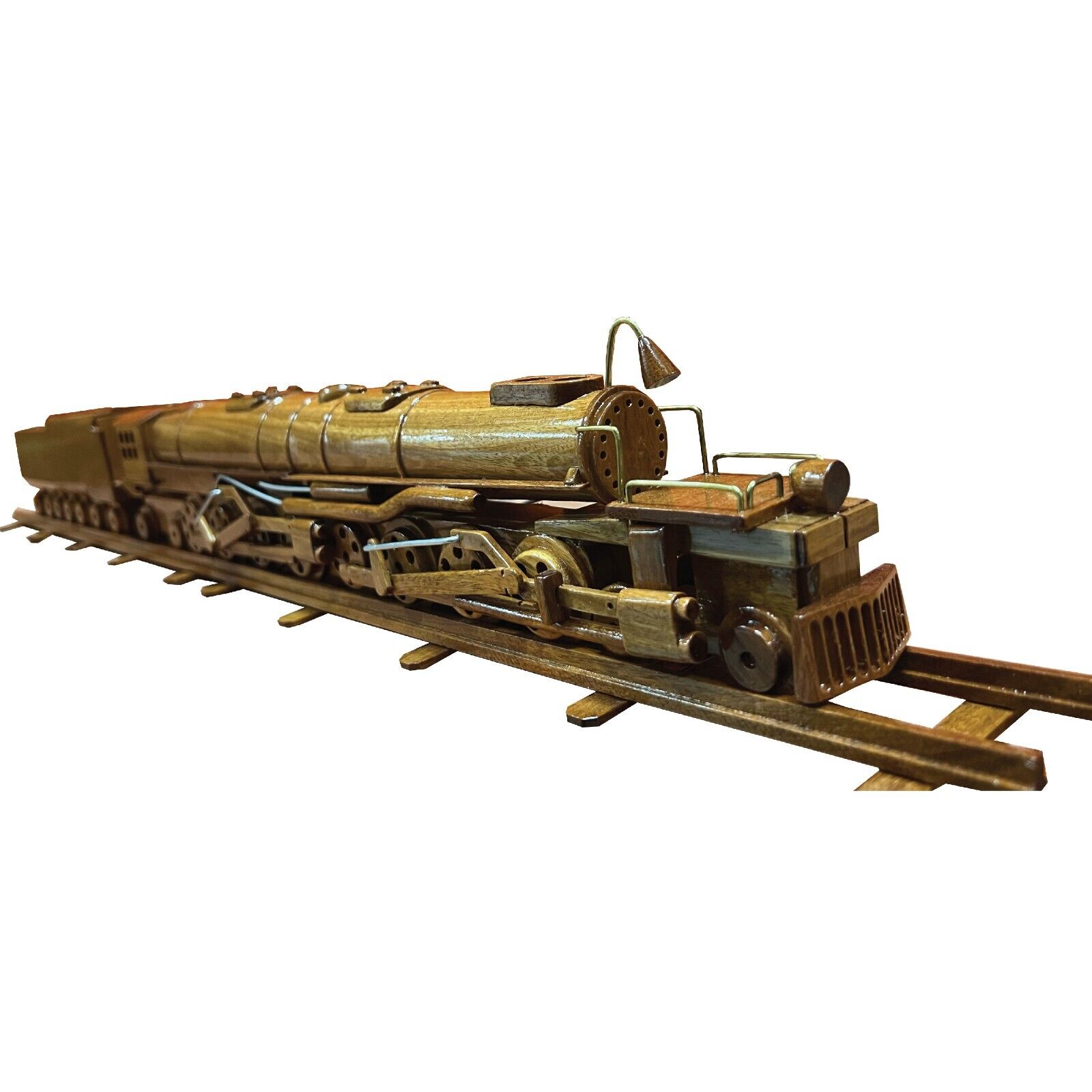 Big Boy Locomotive Mahogany Wood desktop model Success Active