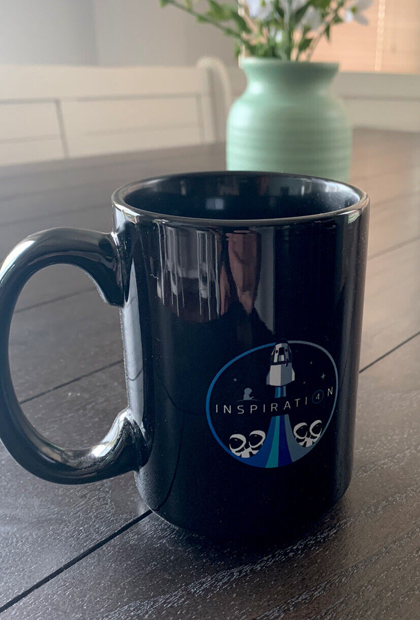 NASA Inspiration 4 Space X Mug Tea Coffee Patch Badge AUTHENTIC Original NEW