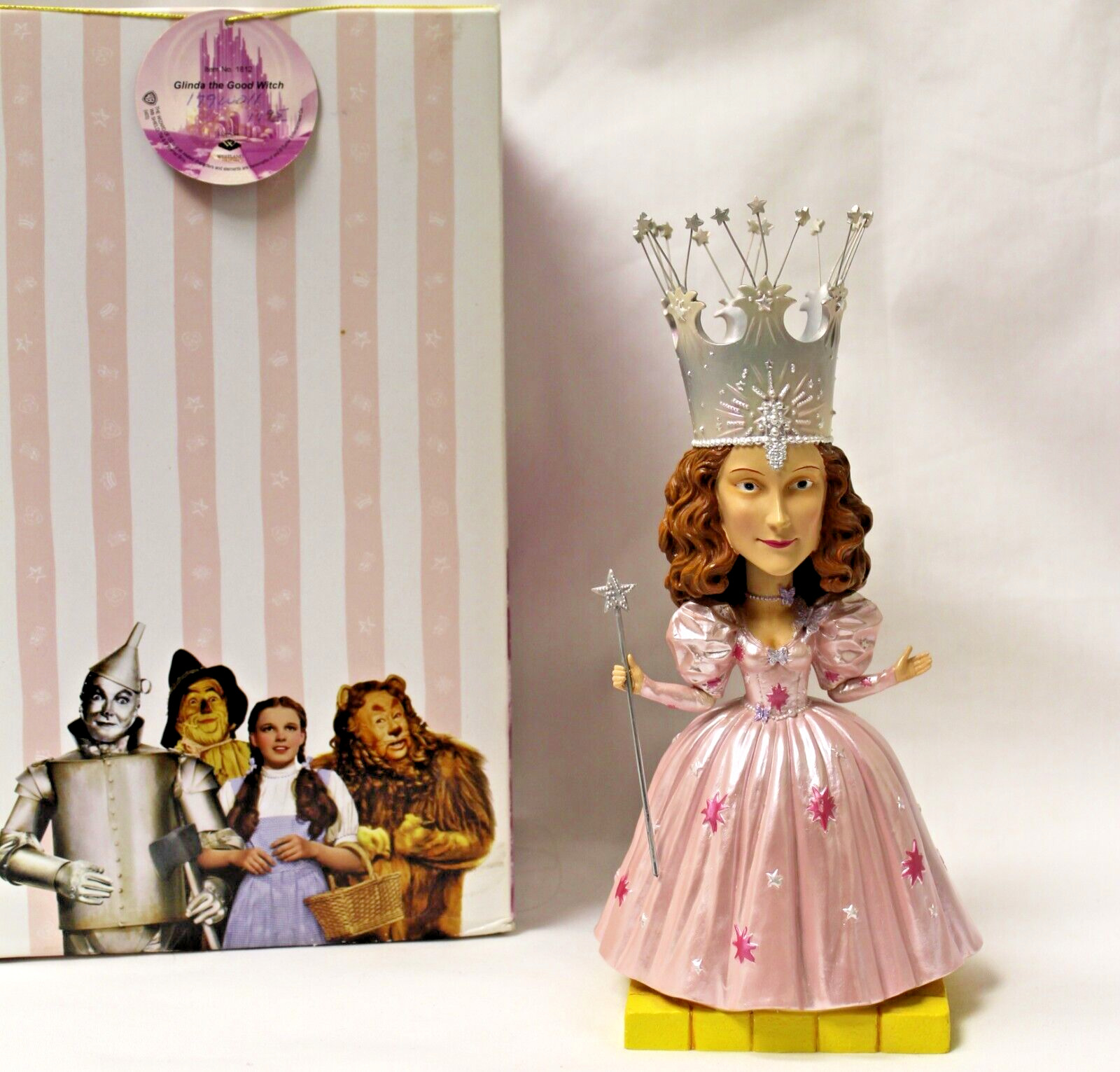 NEW Wizard of Oz Glinda the Good Witch Bobble Head Westland Giftware #1812