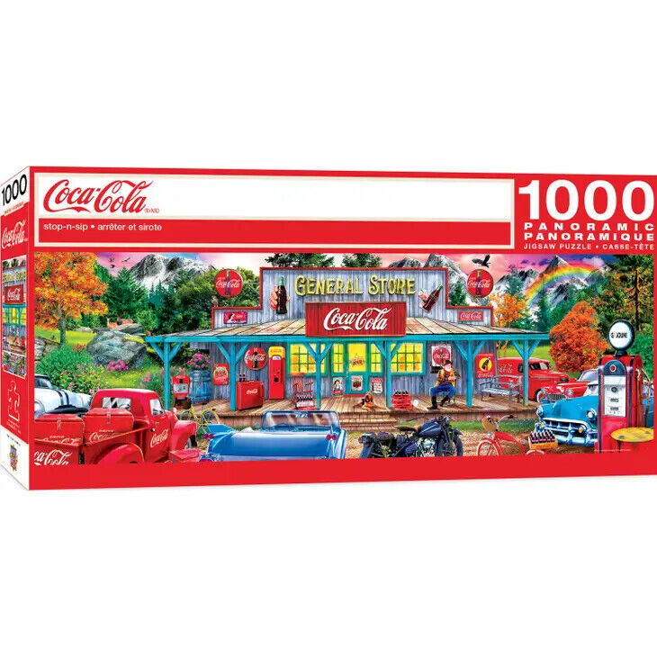 Coca-Cola 1000 piece Panoramic Jigsaw Puzzle