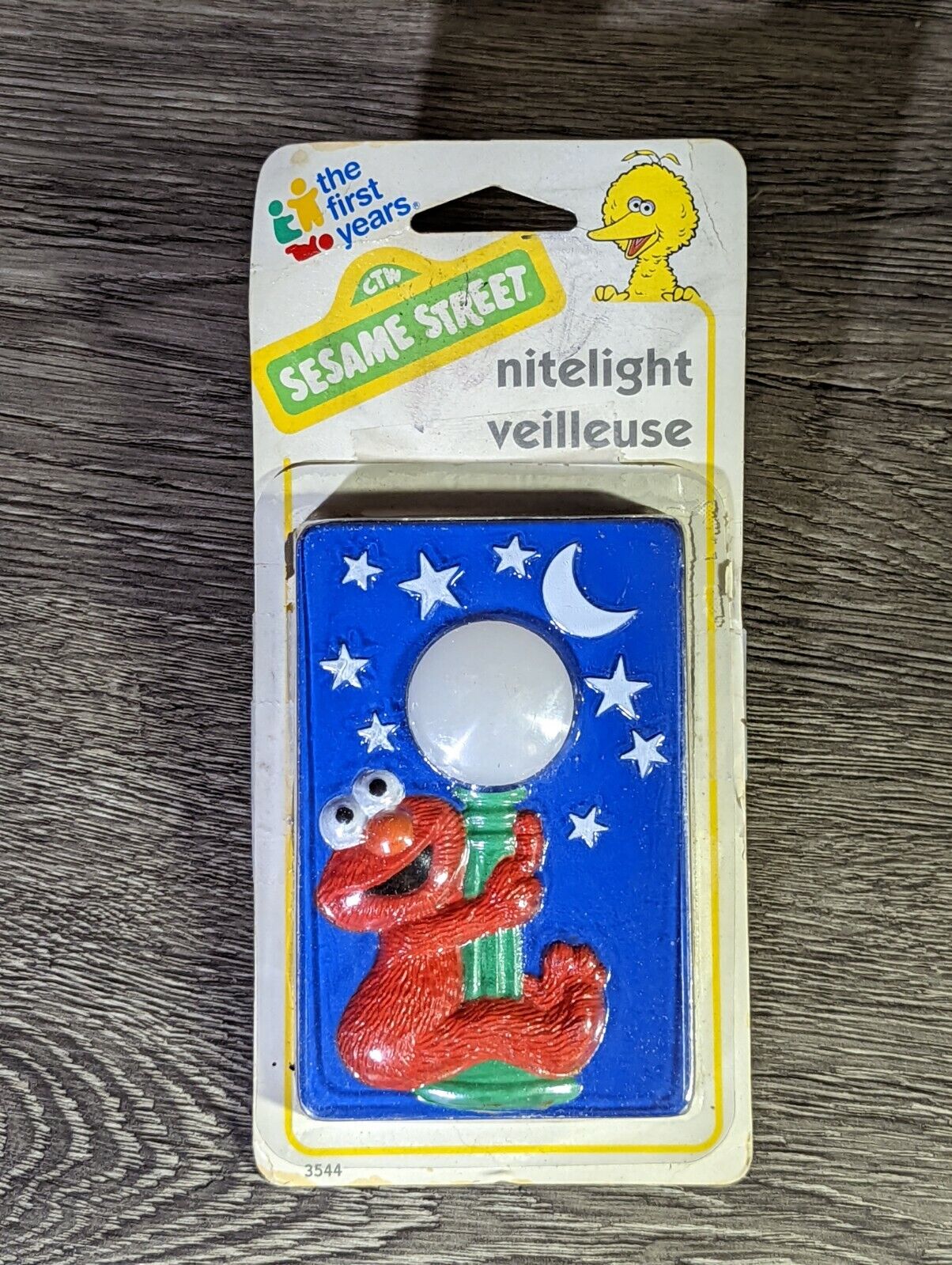 Vintage Jim Henson Elmo Night Light Outlet Cover The First Years