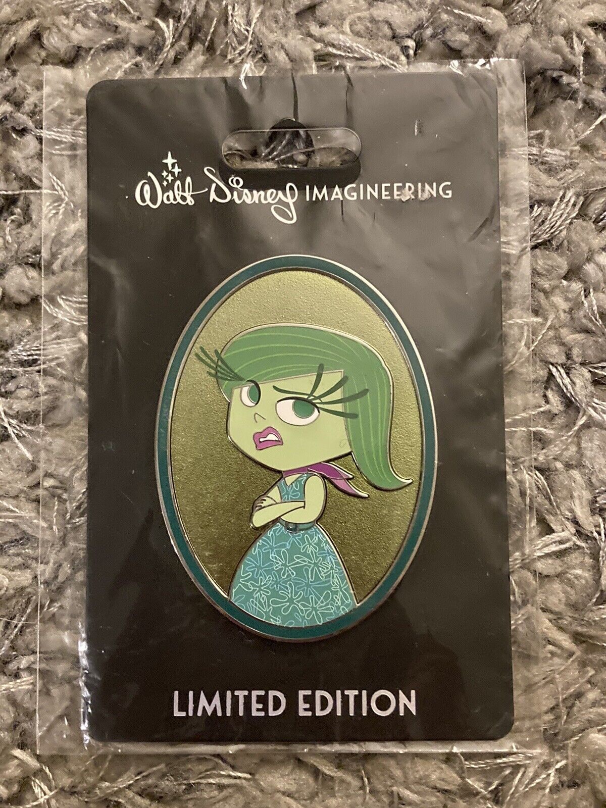 WDI Inside Out 5th Anniversary Disgust LE 250 Disney Pixar Pin