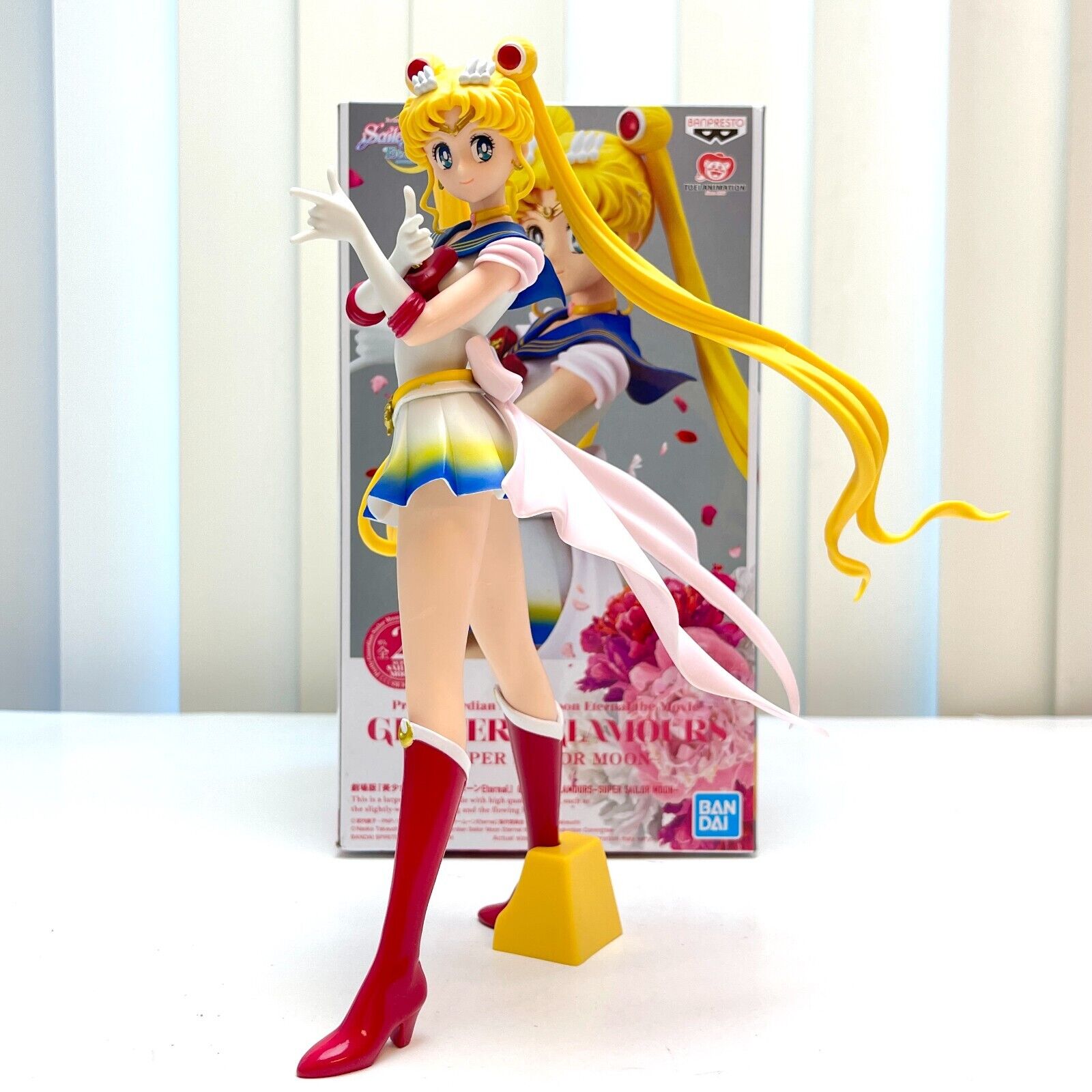 Sailor Moon Eternal Glitter & Glamour Anime Figure Toy Super Sailor Moon BP16720