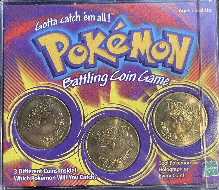 Pokemon Battling Coing Game 1999 Extremely Fantastic Condition