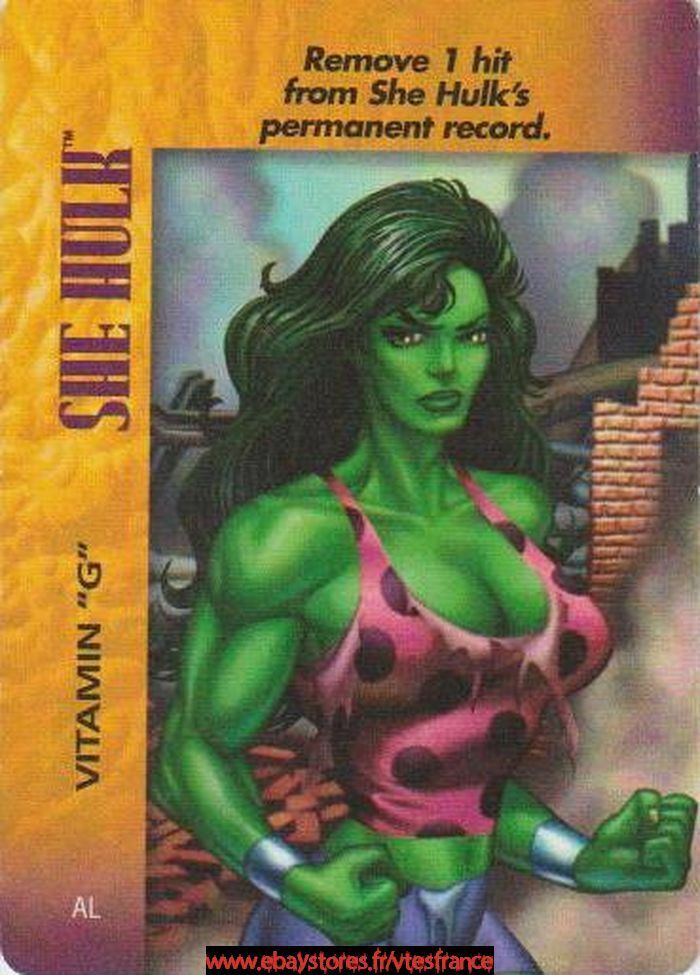 Overpower TCG - She Hulk Vitamin \