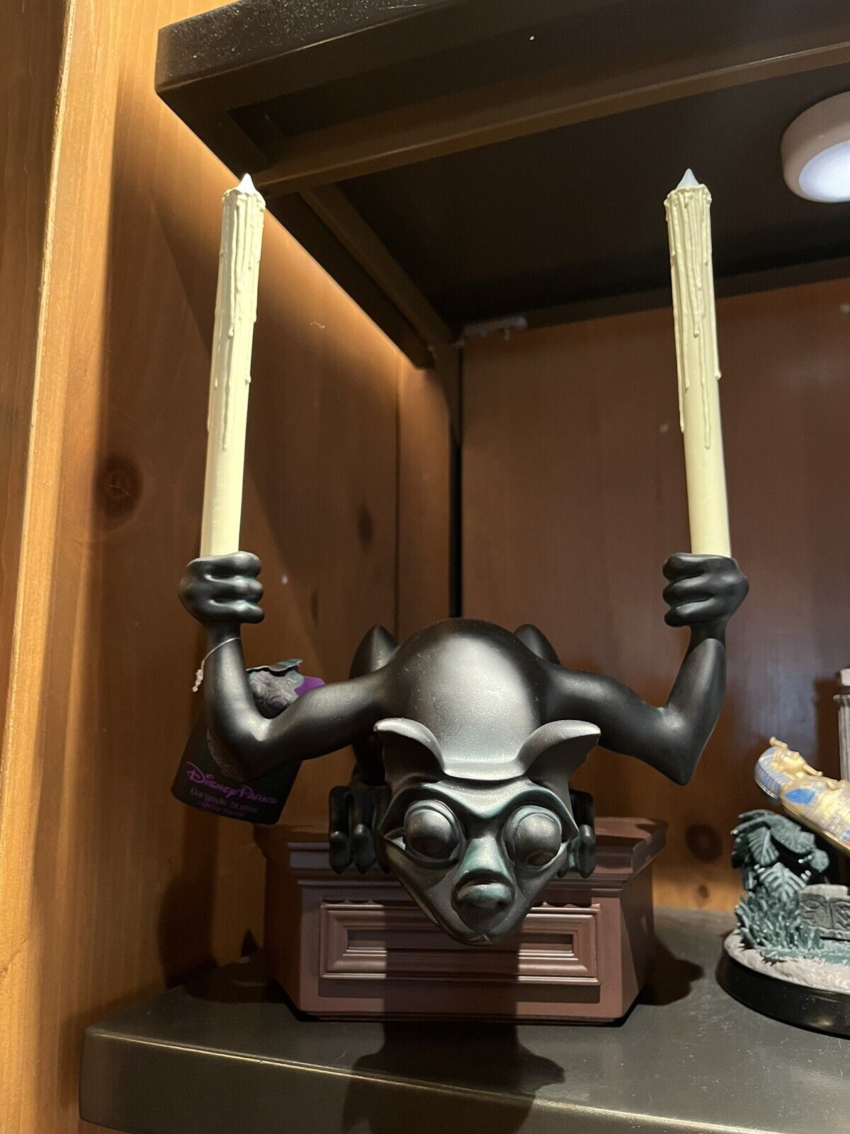 Disney Parks  Haunted Mansion Stretching Room Light Up Gargoyle Figure